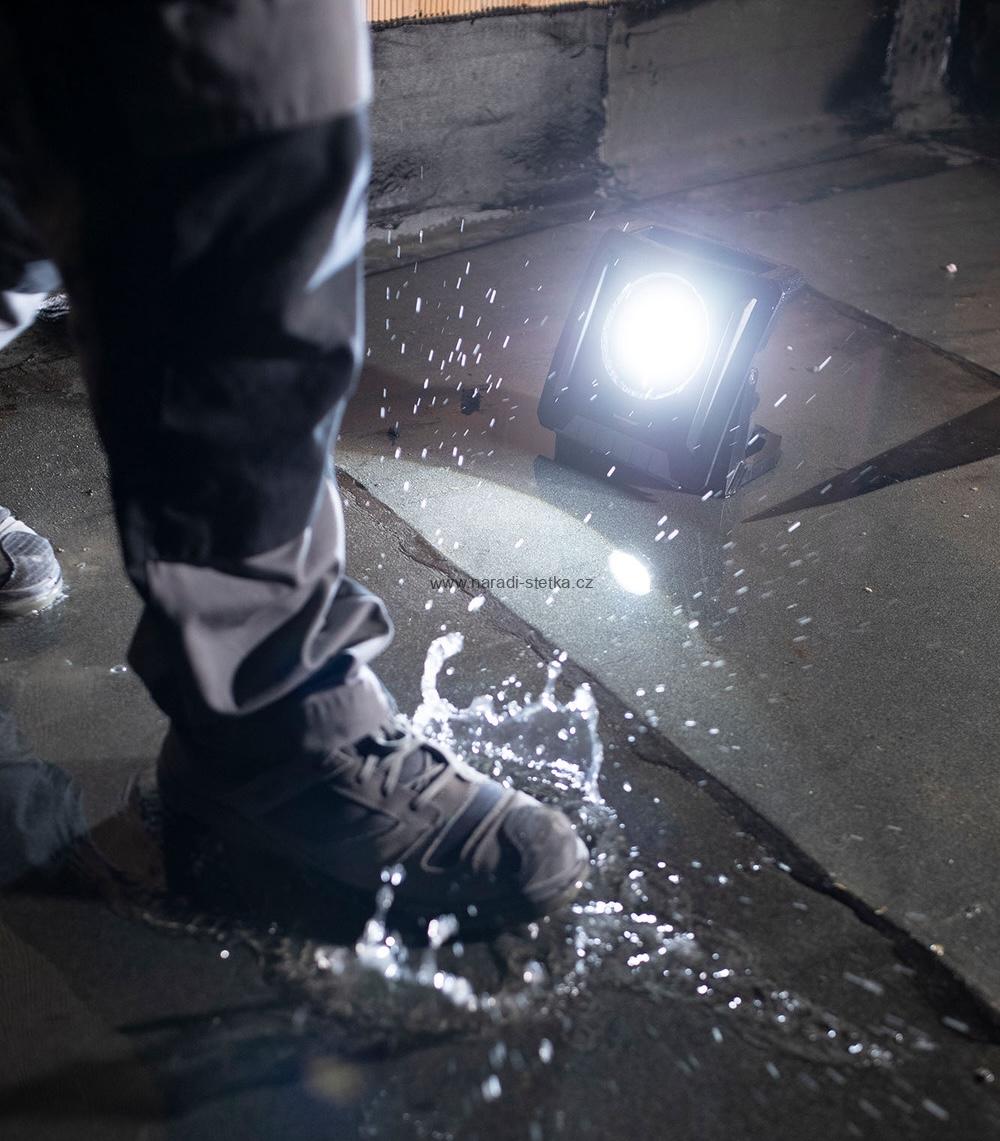 Brennenstuhl stavební hybridní reflektor LED 6050 MH, 6200 lm, IP65