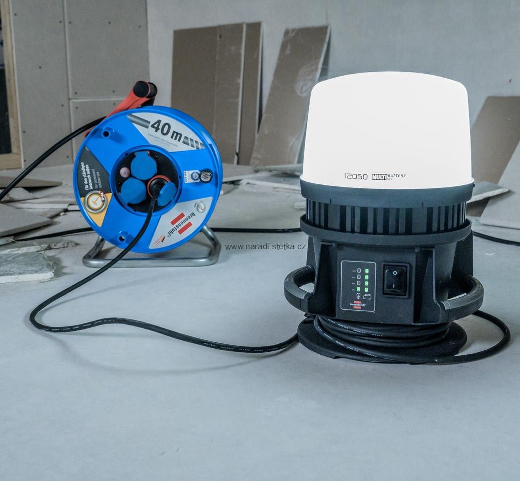 Brennenstuhl hybridní reflektor LED 360° 12050 MH, 12000lm, IP54