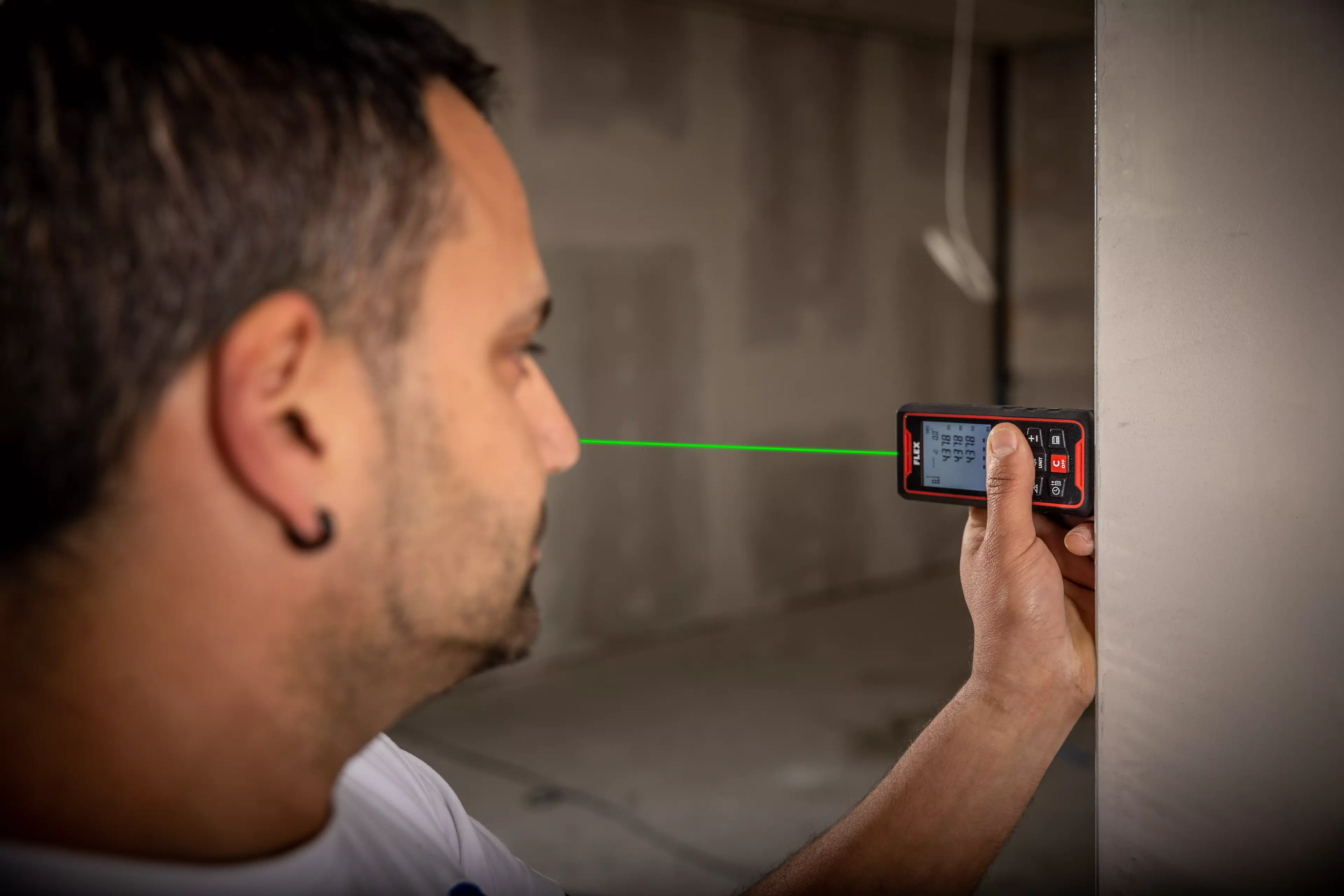 FLEX ADM 70 G, Laserový měřič vzdáleností