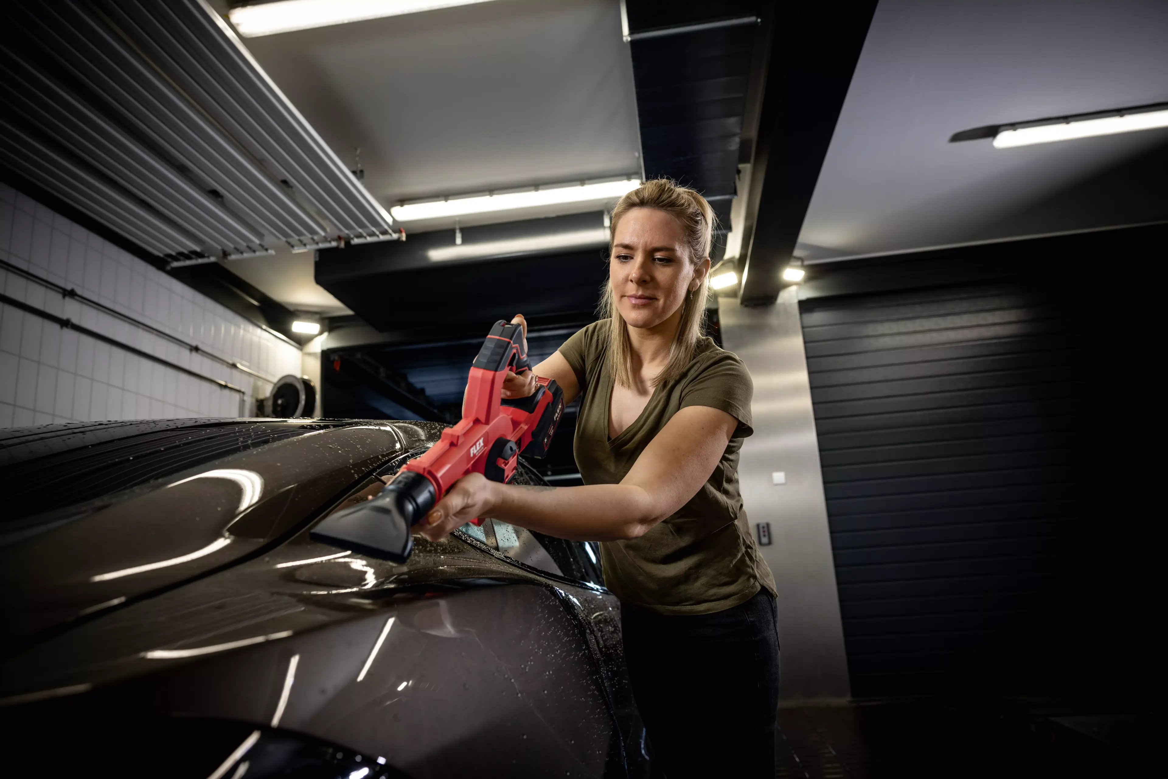 FLEX BW 18.0-EC/Detailing Set Aku fukar pro sušení automobilů 18,0 V