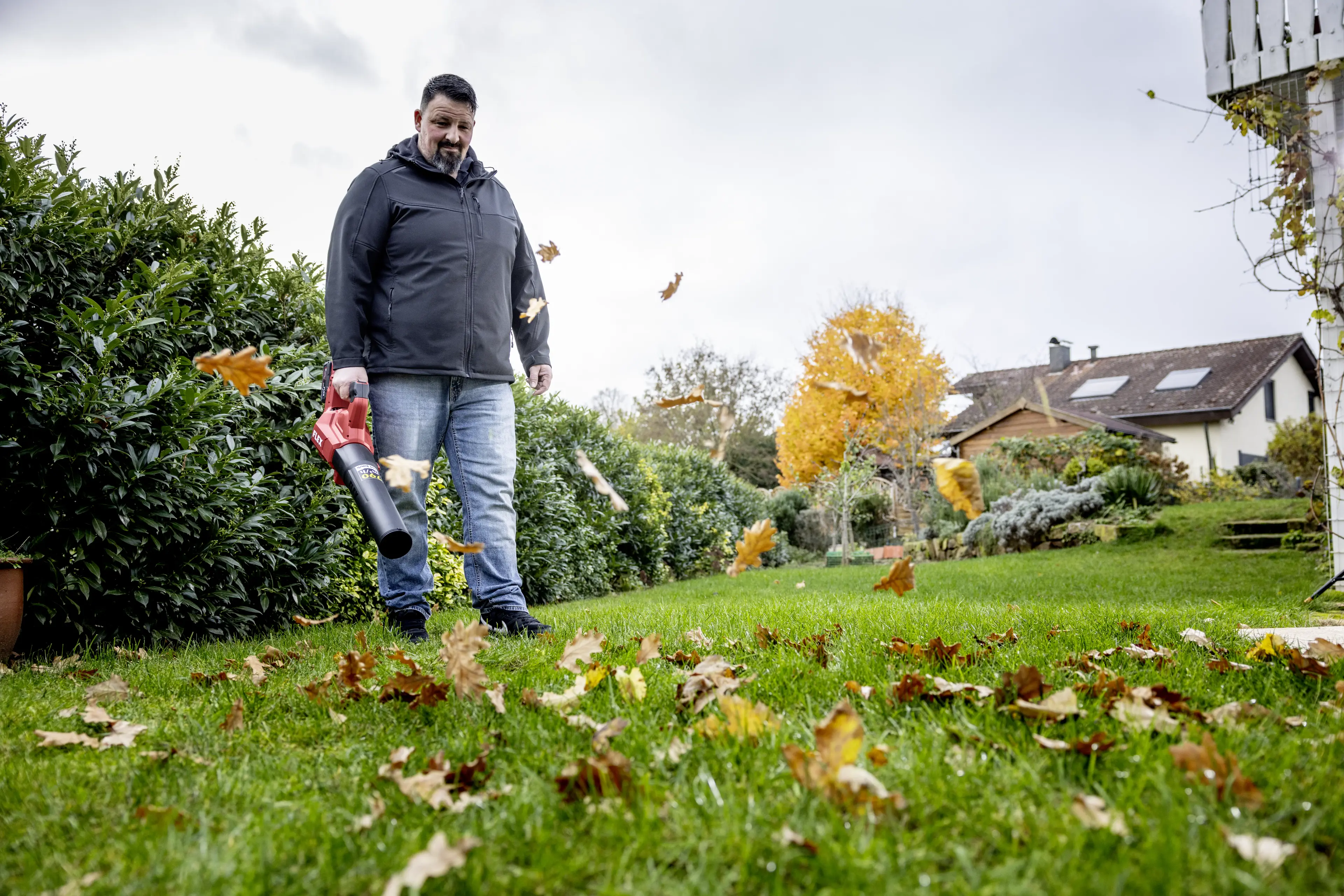 FLEX GBL 790 18-EC + AP 18/5.0 + CA 18.0-LD, Aku fukar na listí 18 V