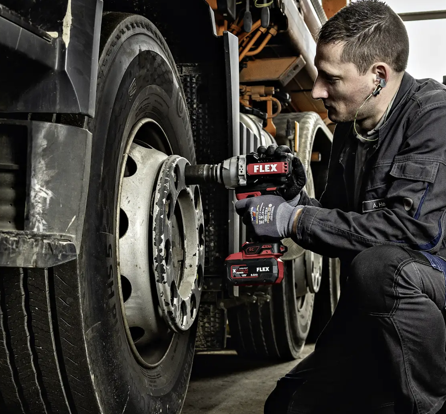 Akční sada - FLEX IW 1/2" 1500 18-EC/5.0 Set, Rázový utahovák 1/2, 2000Nm + FLEX L 125 18.0-EC LD/5.0 Set, Aku úhlová bruska 18,0 V Light Duty, 125 mm