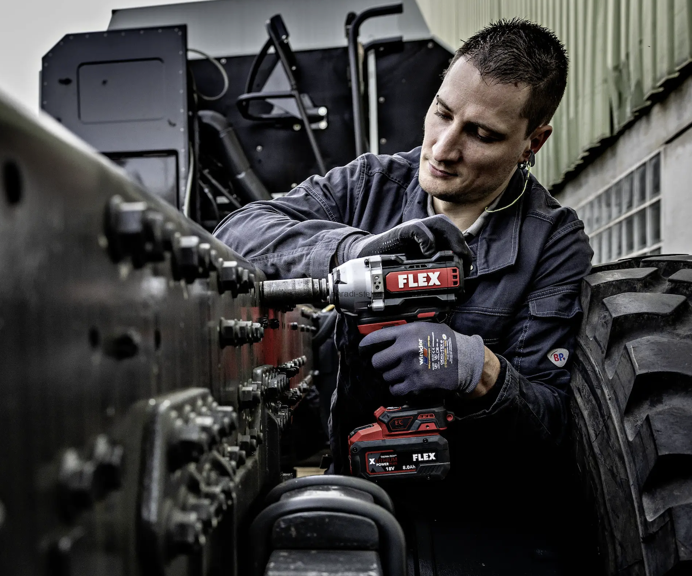 FLEX IW 1/2" 1500 18-EC, Rázový utahovák 1/2, 2000Nm