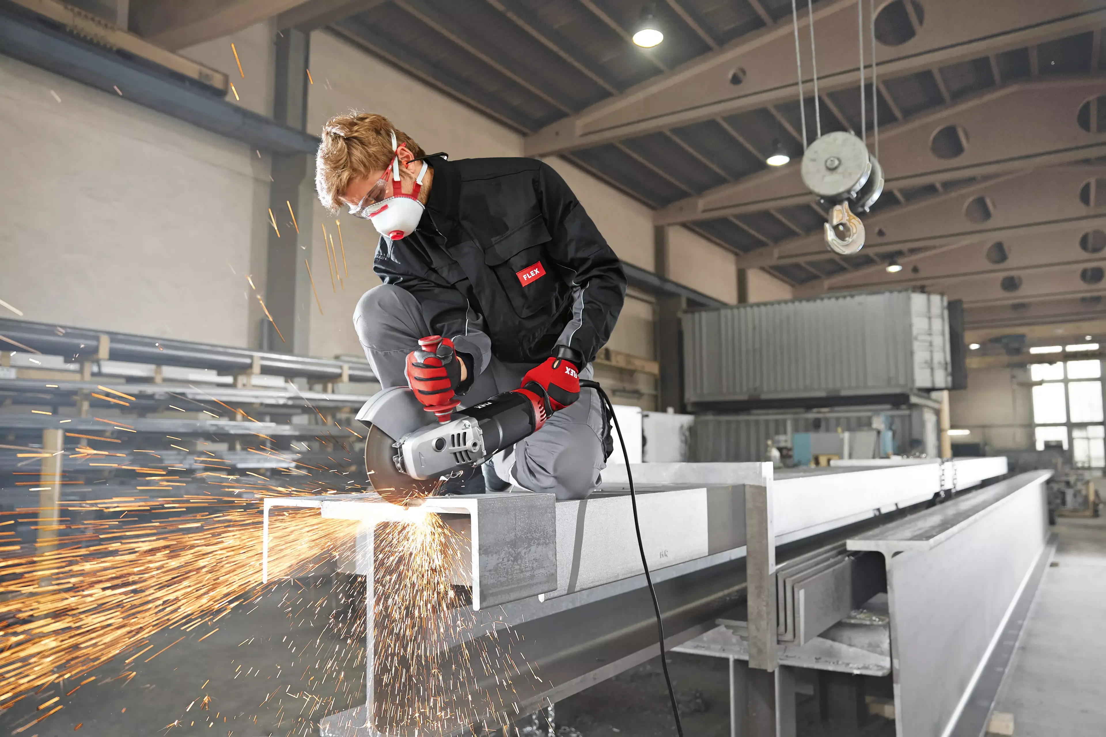 FLEX L 26-6 230 TK-S + Diamantjet 2600 W úhlová bruska 230 mm