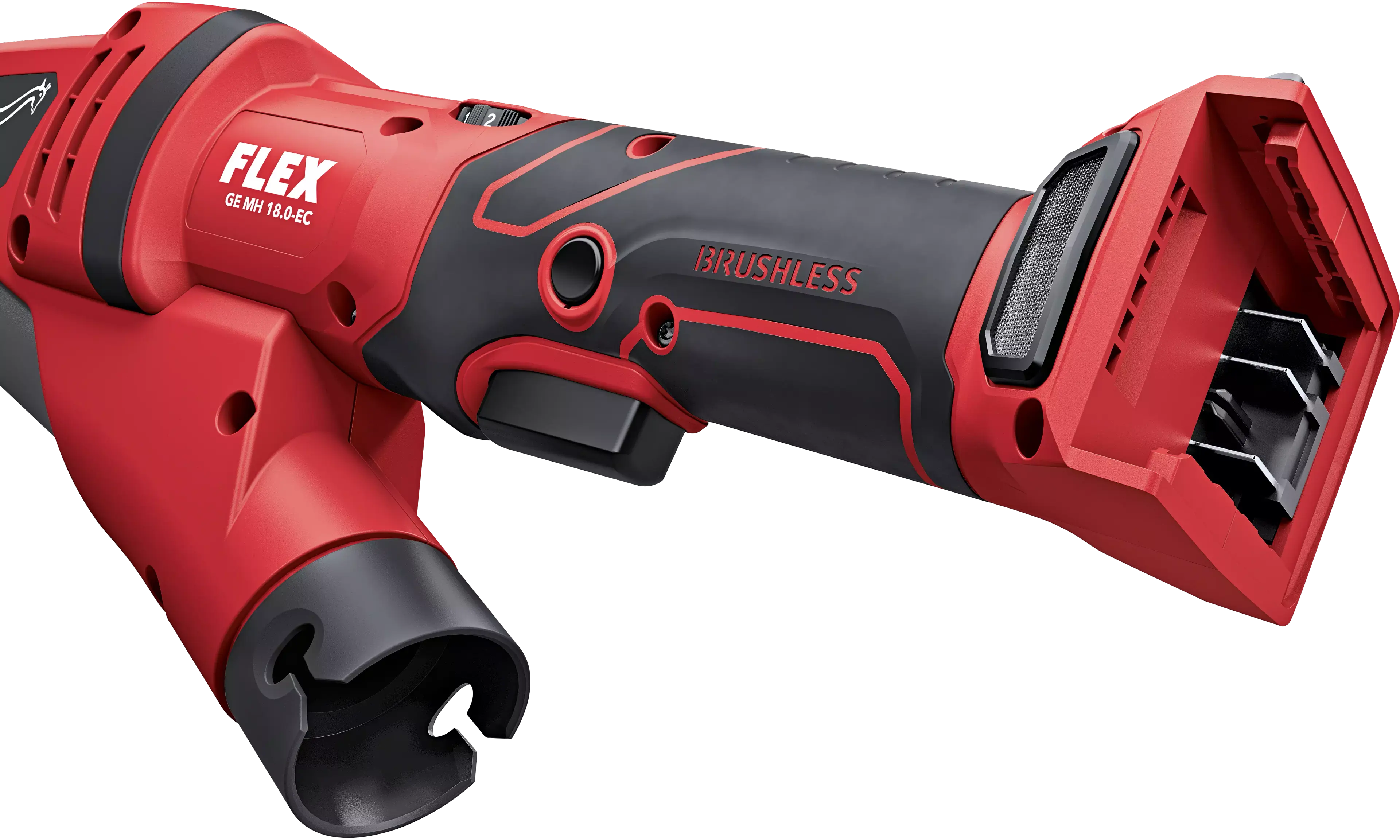 FLEX GE MH 18.0-EC, Aku-bruska na stěny a stropy Giraffe® se systémem výměnných brusných hlav 18,0 V