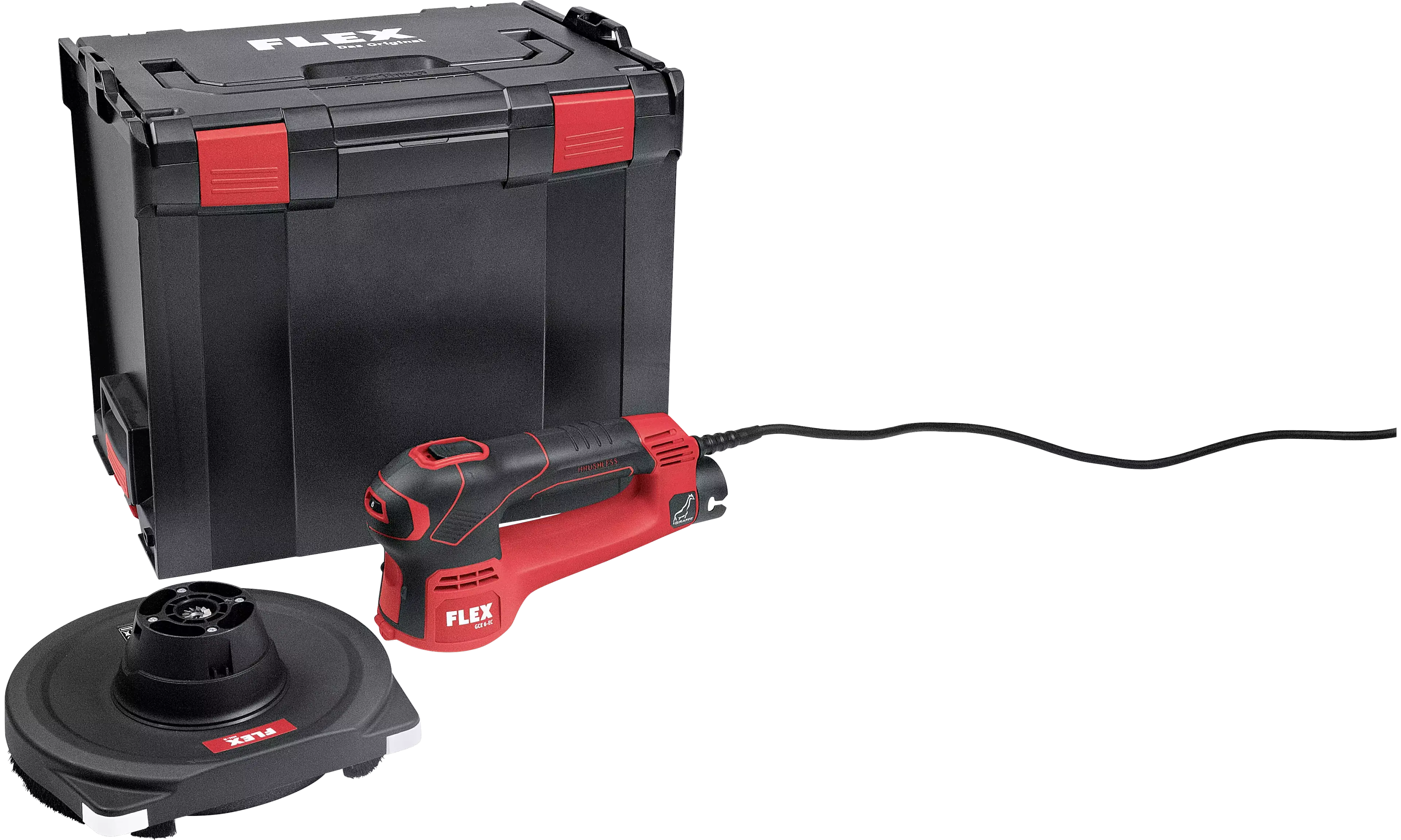 FLEX GCE 6-EC Kit MH-R, Bruska na stěny a stropy Handy-žirafa se systémem výměnných brusných hlav