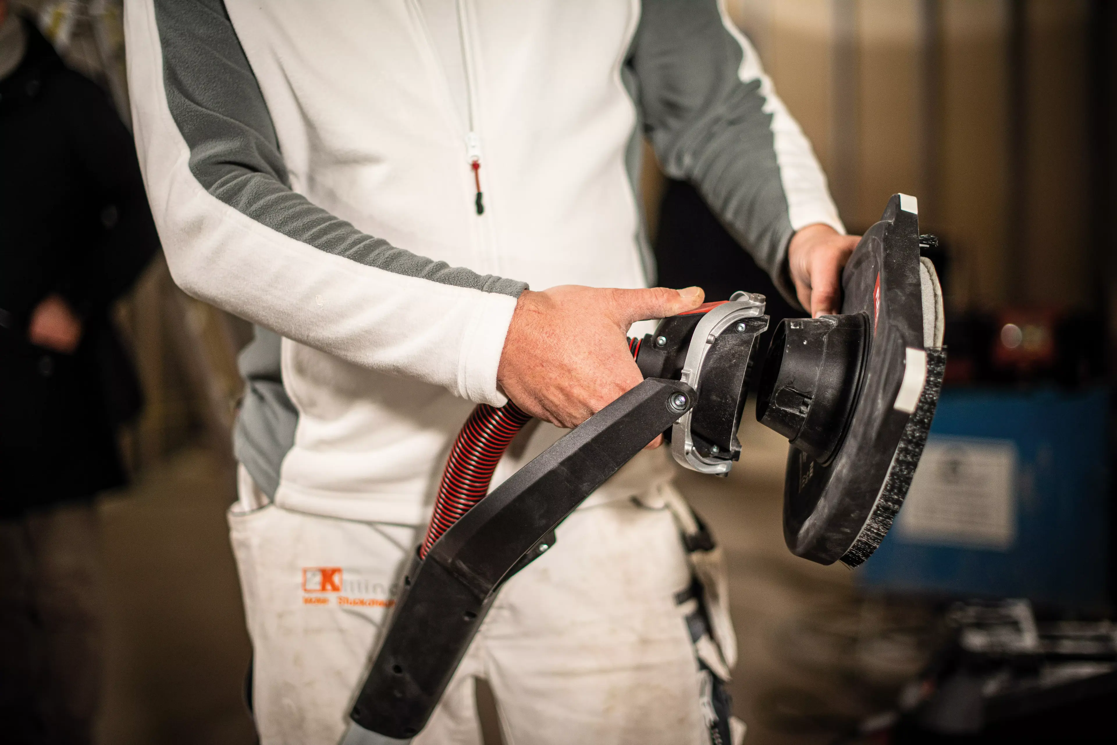 FLEX GE 7 + MH-R + SH, Bruska na stěny a stropy Giraffe® s výměnným systémem brusných hlav