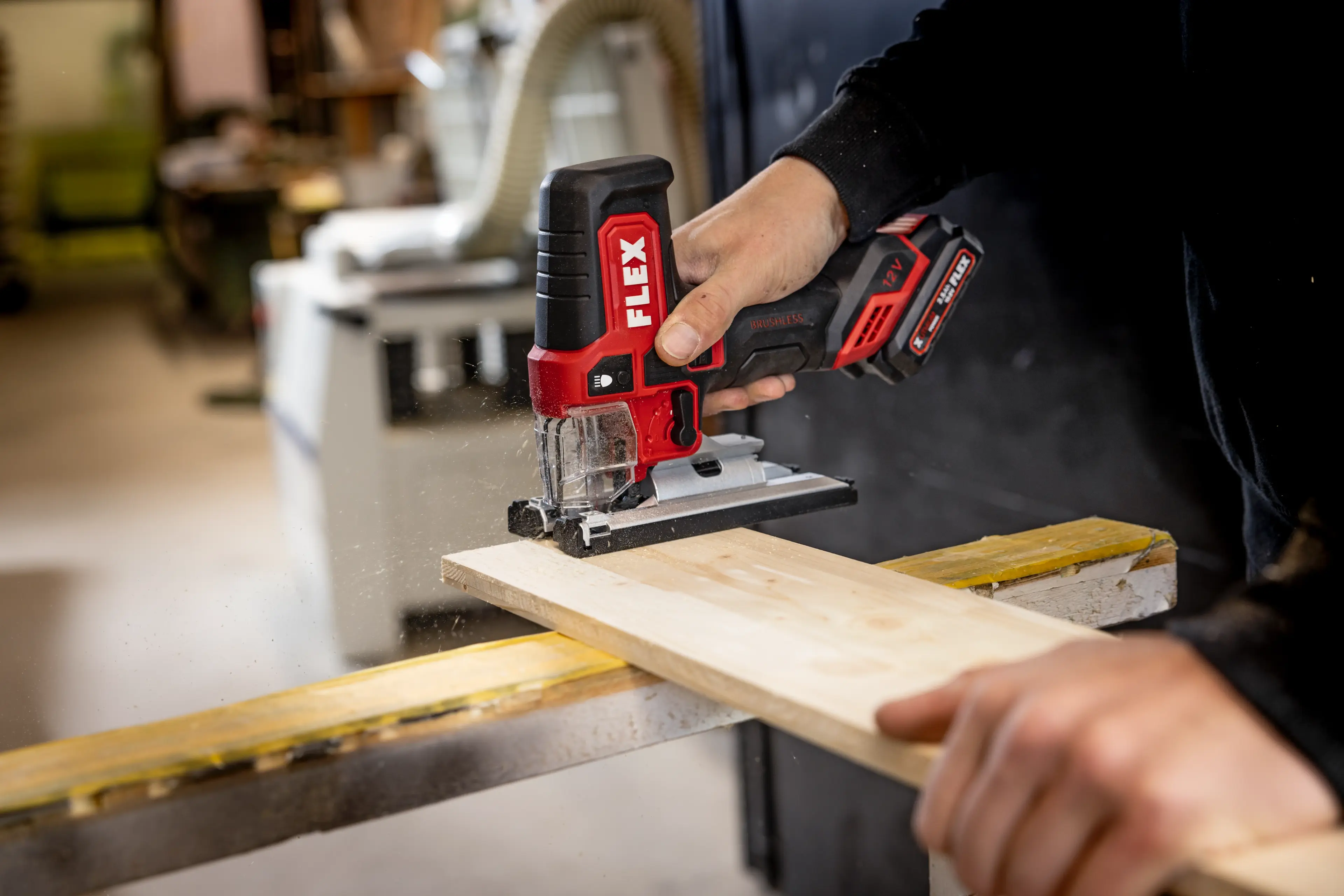 FLEX JSP 12-EC C, Aku-přímočará pila 12 V