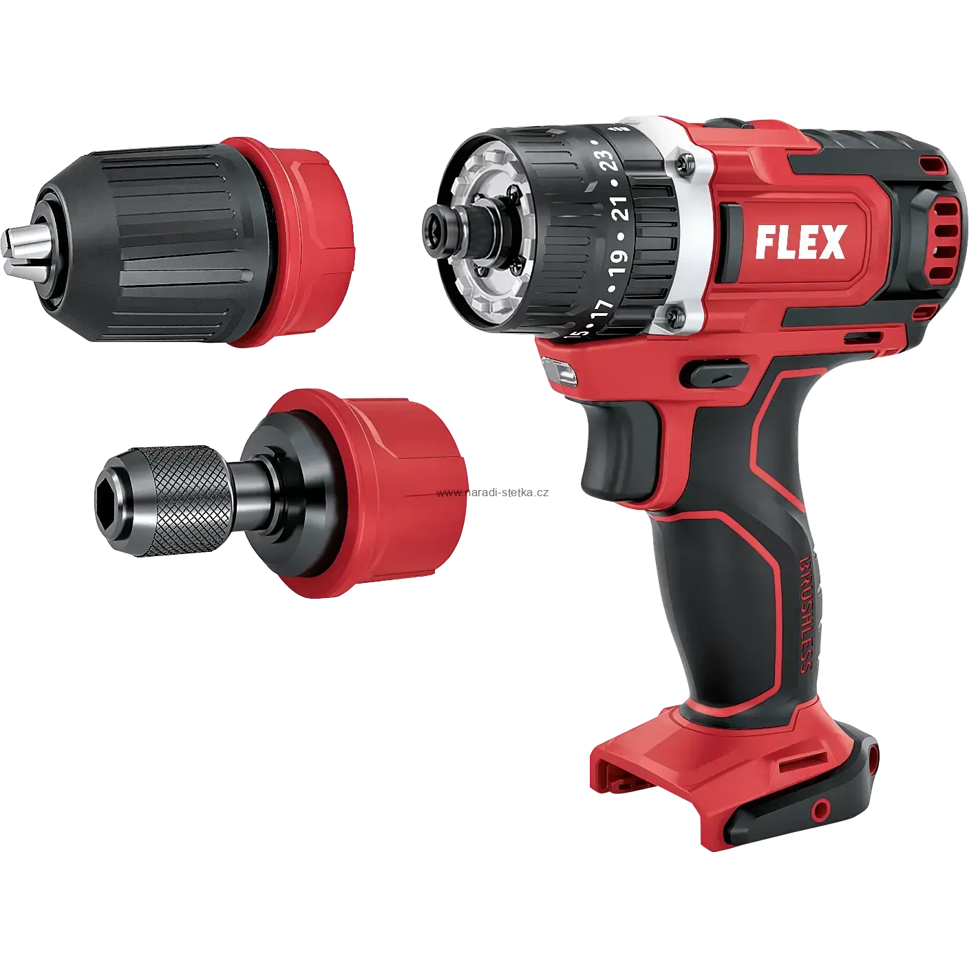 FLEX PD 2G 12-EC/2.5 Set, 2-rychlostní aku-šroubovák s příklepem 58Nm, 12 V