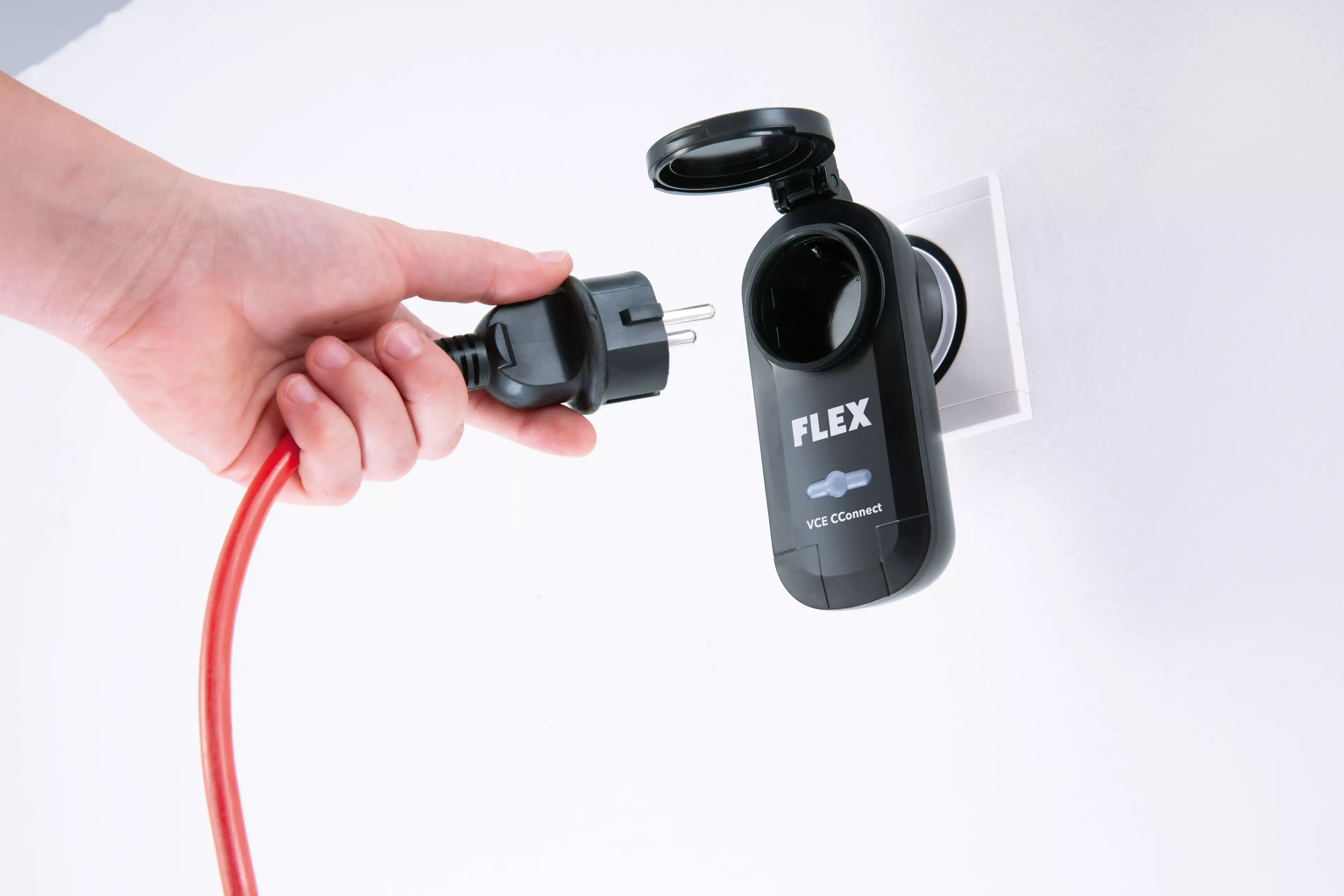 FLEX VCE CConnect, Dálkově ovládaná zásuvka s ovladačem