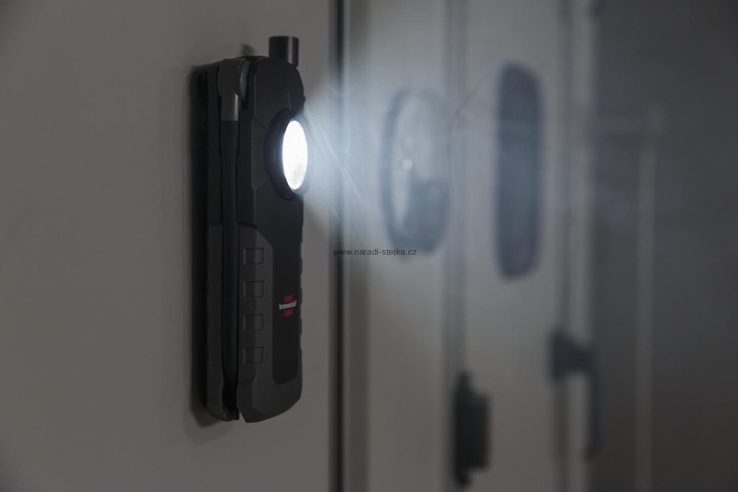 Brennestuhl Professional dobíjecí ruční LED svítilna HL 1000 ACW / dobíjecí LED pracovní světlo s magnetem