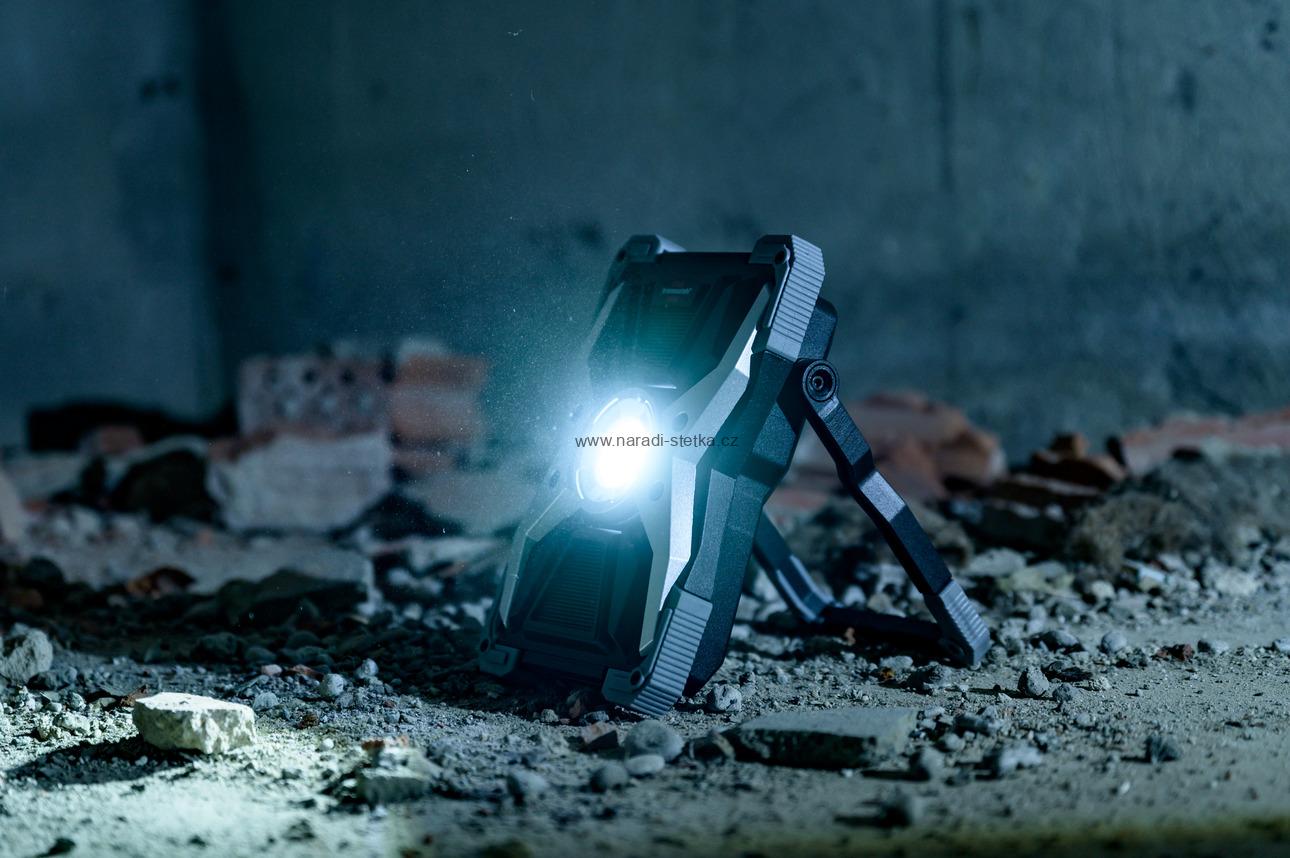 Brennenstuhl mobilní LED dobíjecí reflektor RUFUS 3010 MA s Bluetooth reproduktorem