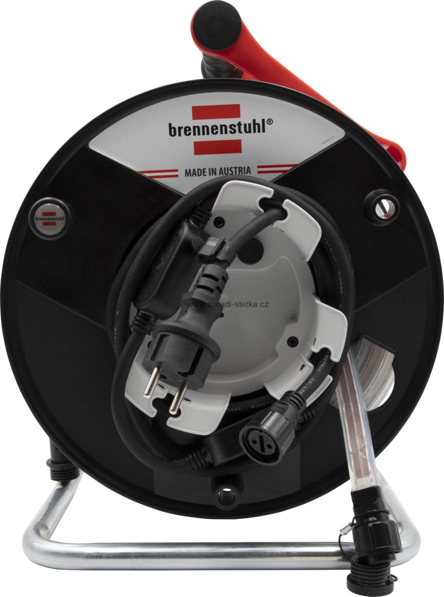 Brennenstuhl LED světelná hadice BS2540SI S na úložném bubnu, 25m, 4000K, jednostranná, 2m H07RN-F 2G1.5 typ C (IP44)