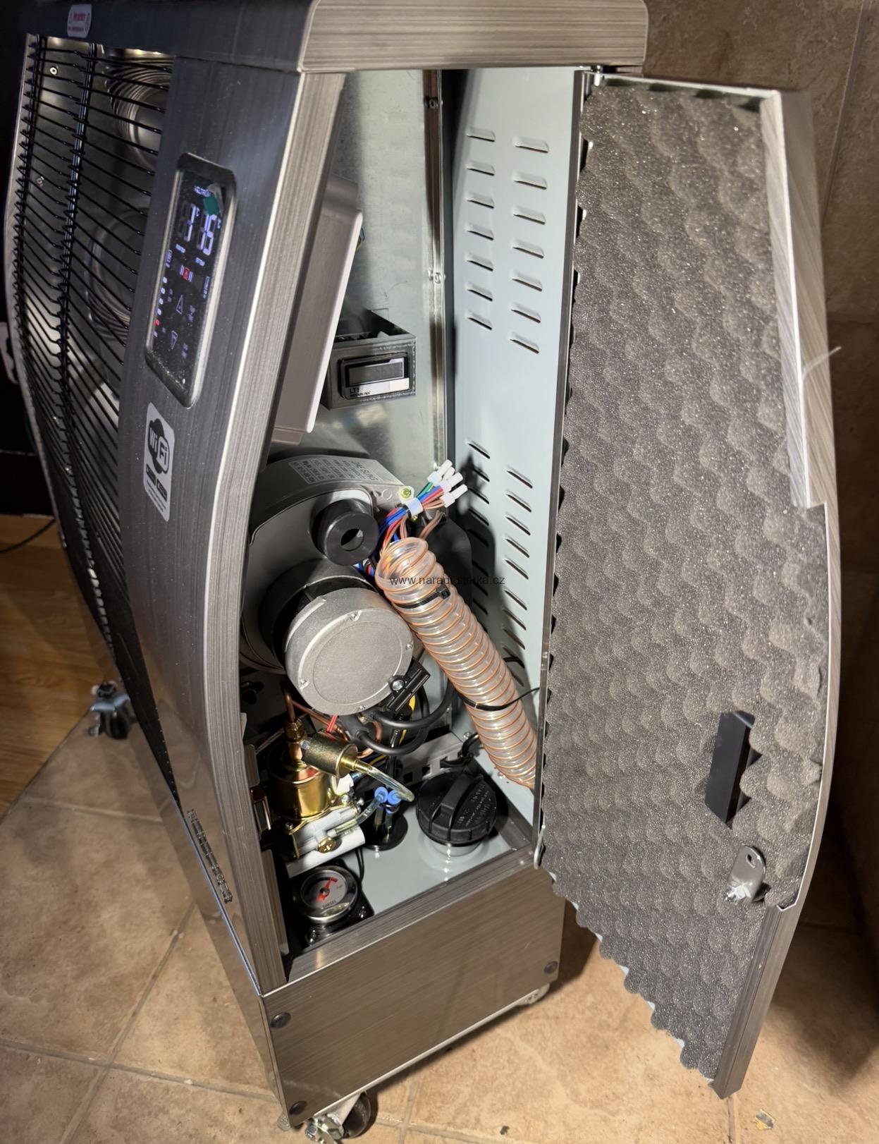 Vzduchotechnická hadice pro přivod vzduchu pro topidlo Veltron Hipers