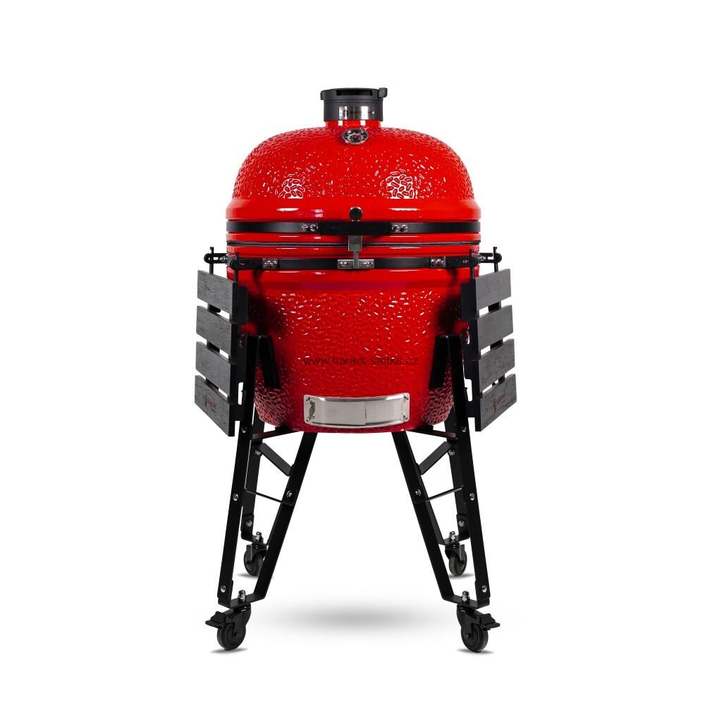 Keramický gril XL Premium 24" (61cm) červený