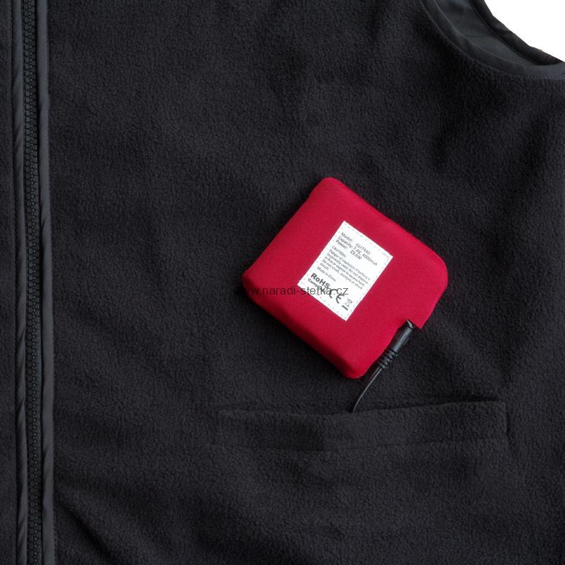 Glovii vyhřívaná fleecová vesta 