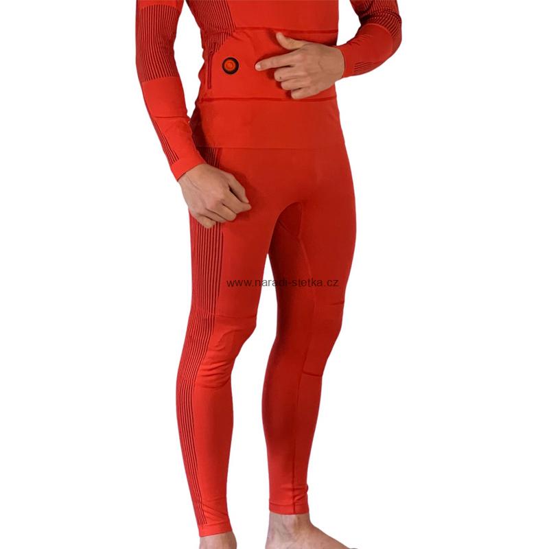 Glovii vyhřívané termoprádlo oranžové M