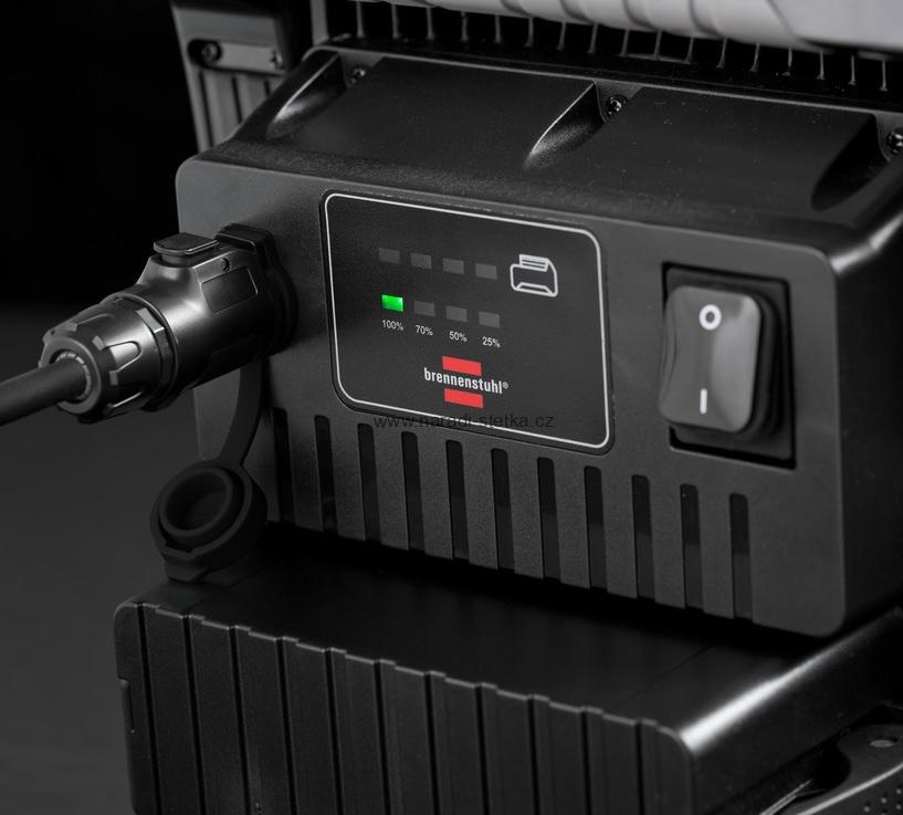 Brennenstuhl stavební hybridní reflektor LED 6050 MH, 6200 lm, IP65