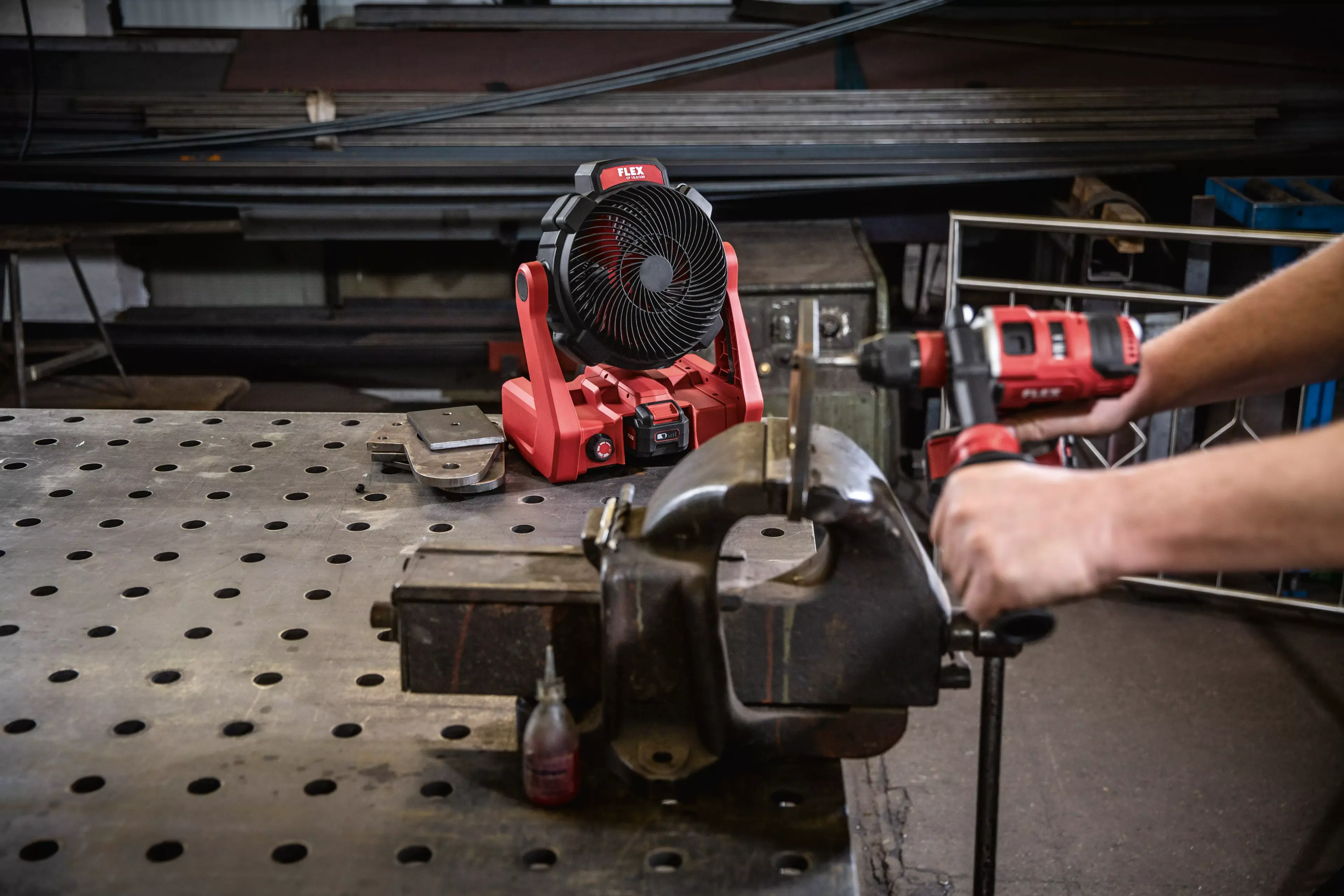 FLEX CF 18.0/230, Aku ventilátor 18,0 V