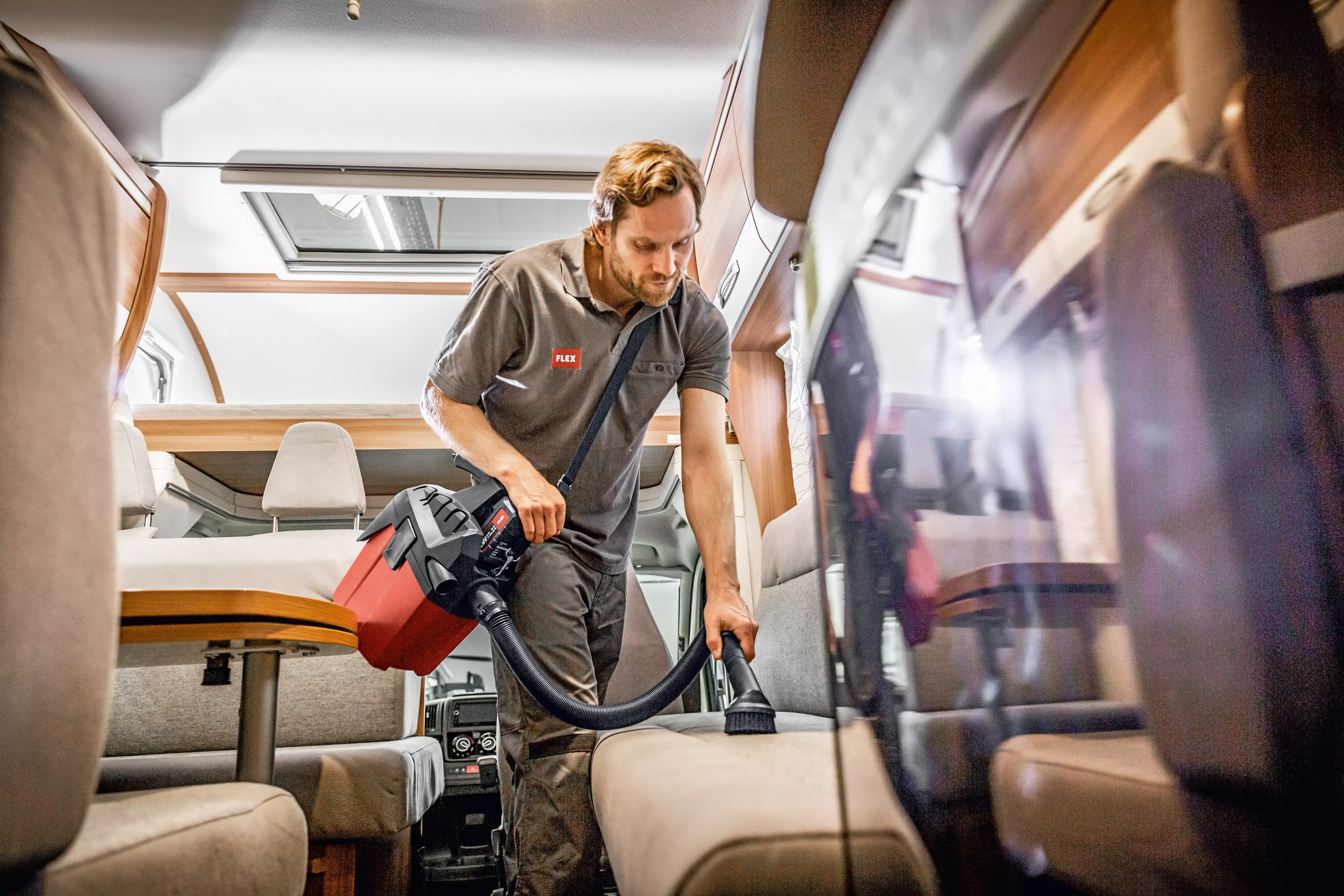 FLEX VC 6 L MC 18.0 Kompaktní Aku Vysavač 6 l, třída L