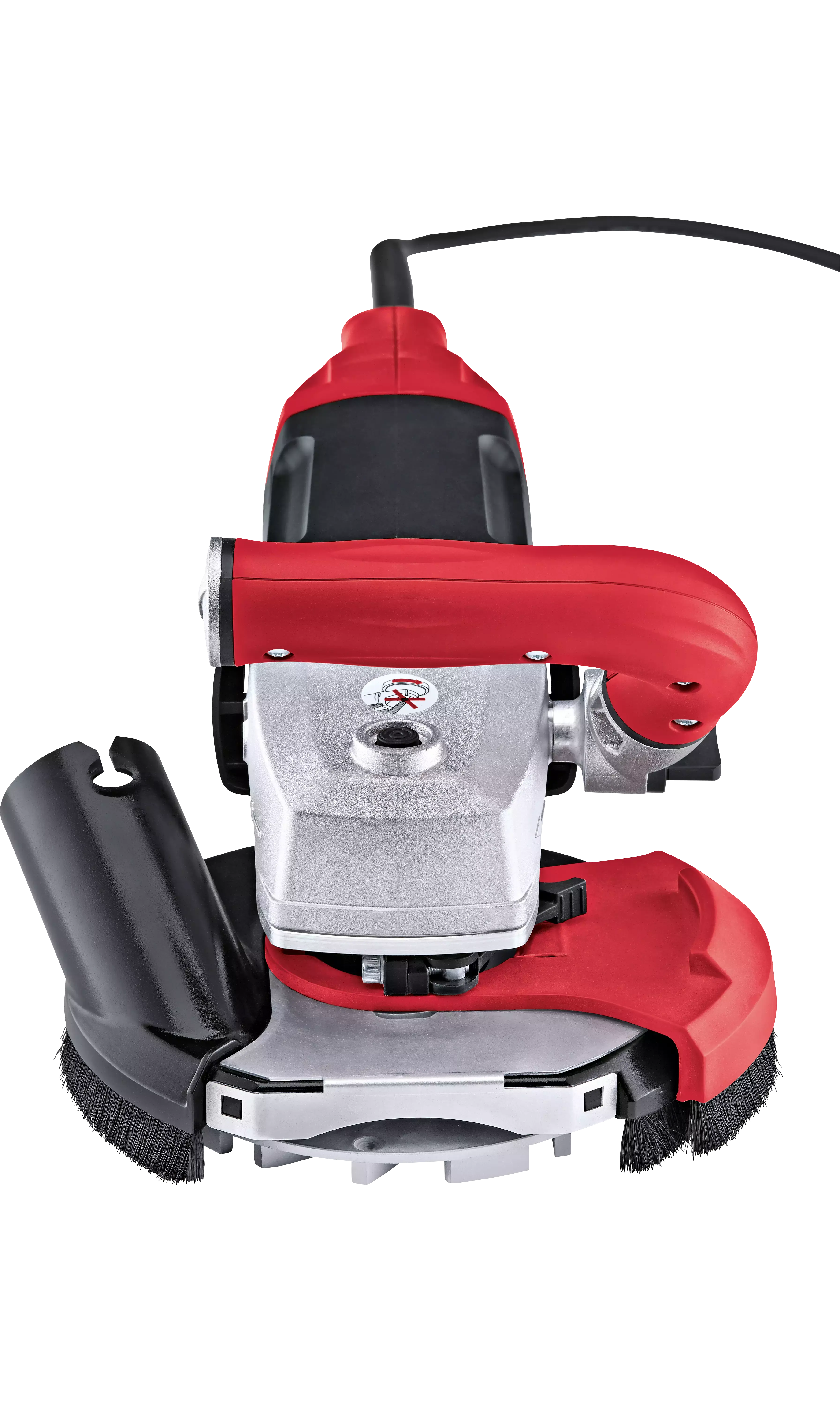 FLEX LD 18-7 150 R, Kit TH-Jet, Silná sanační bruska s výkonem 1750 W pro broušení až do rohů, 150 mm