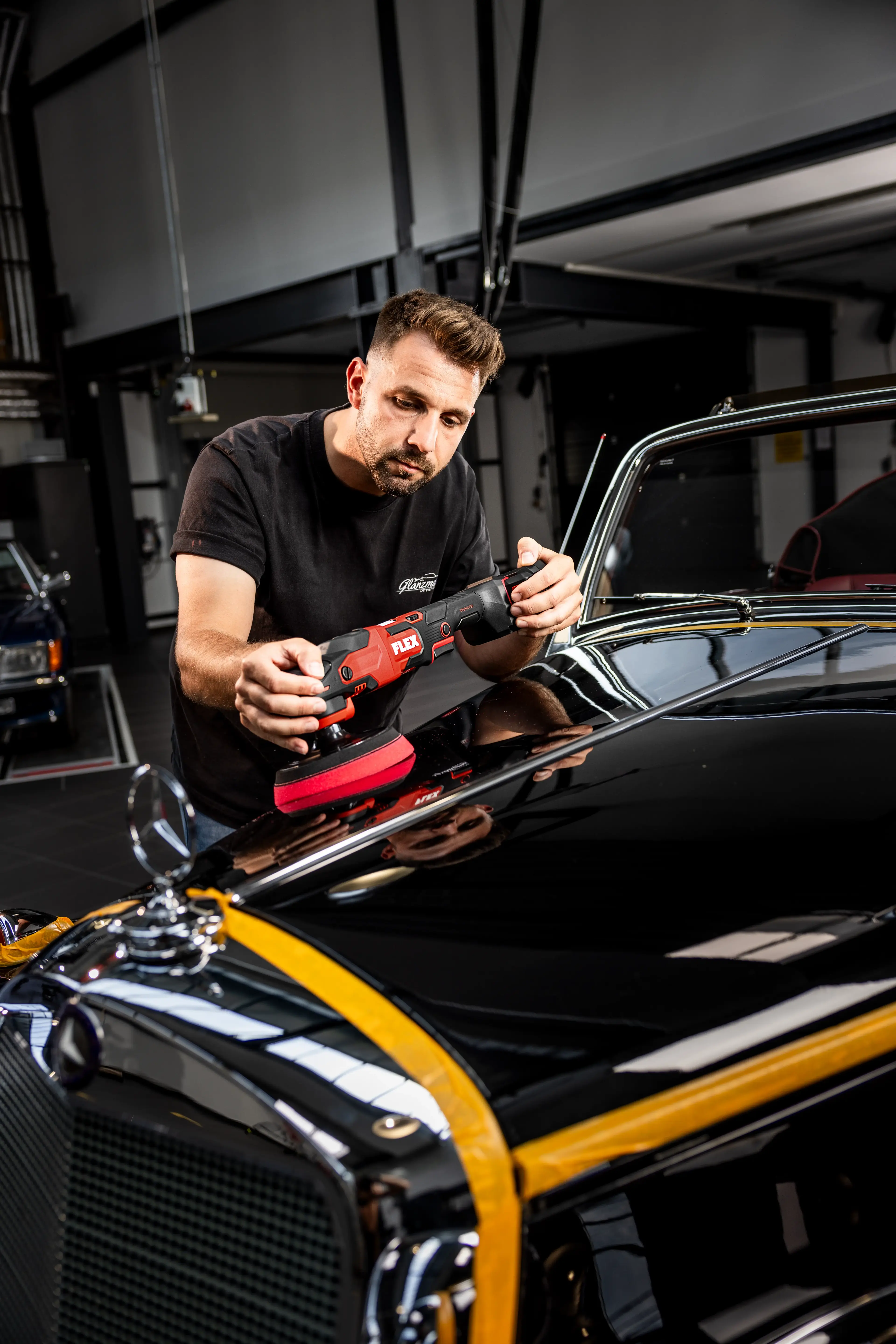 FLEX PE 150 18-EC C, Aku-rotační leštička 18 V