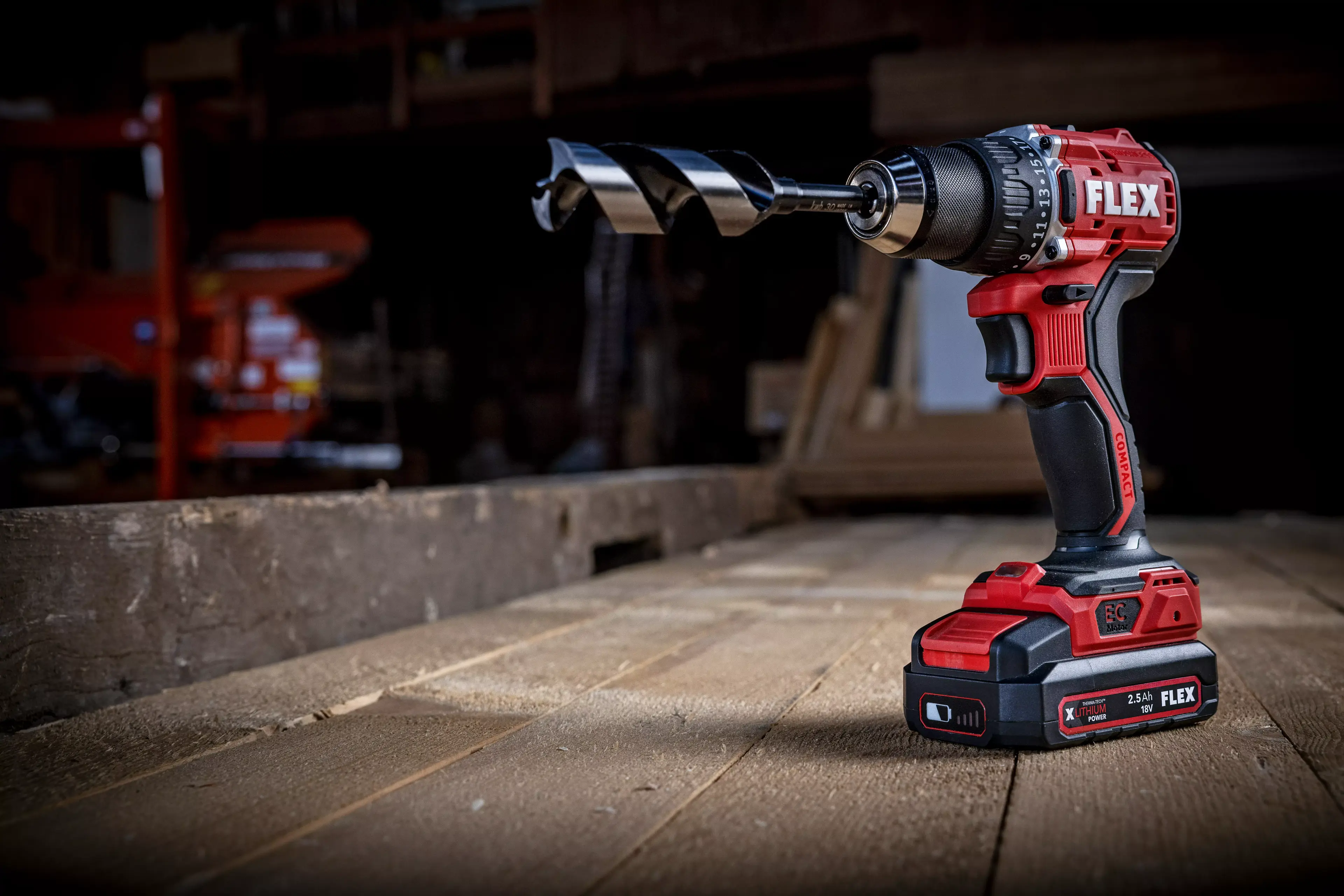 FLEX PD 2G 18.0-EC LD C, Kompaktní aku šroubovák s příklepem 18,0 V