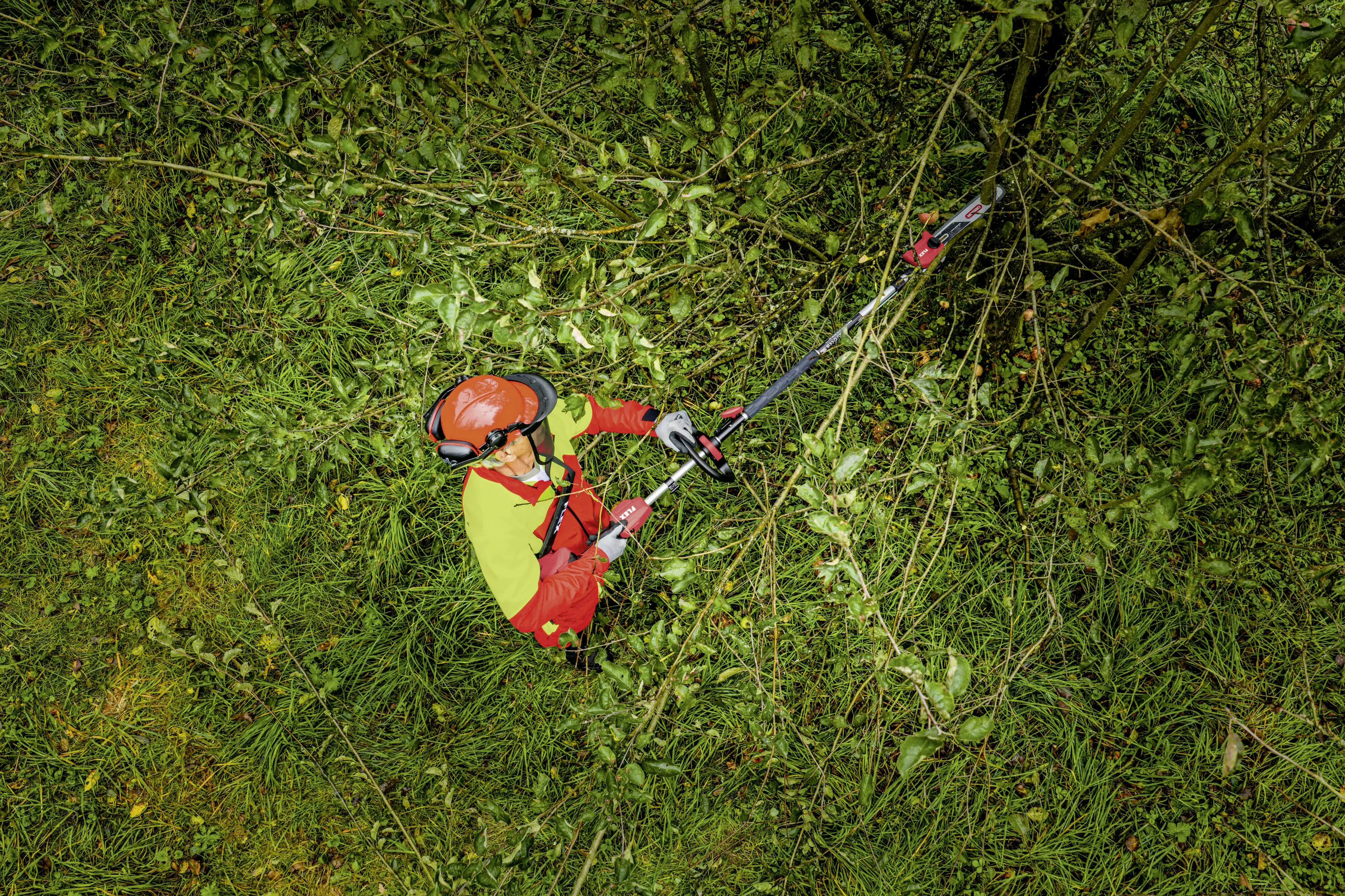 FLEX GPH 18-EC Základní bateriový pohon pro různé nástavce
