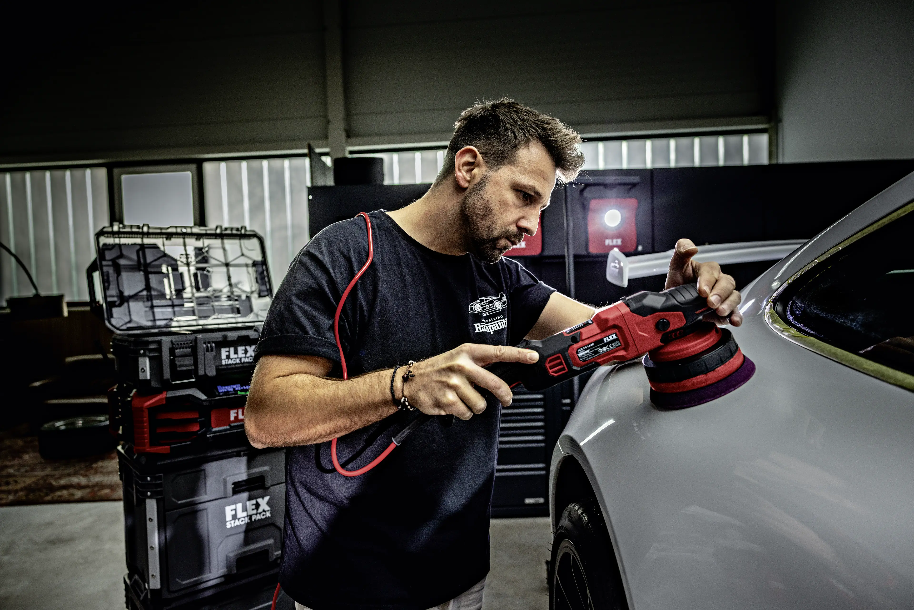 FLEX XCE 2 8 14-EC C Excentrická leštička s permanentní rotací