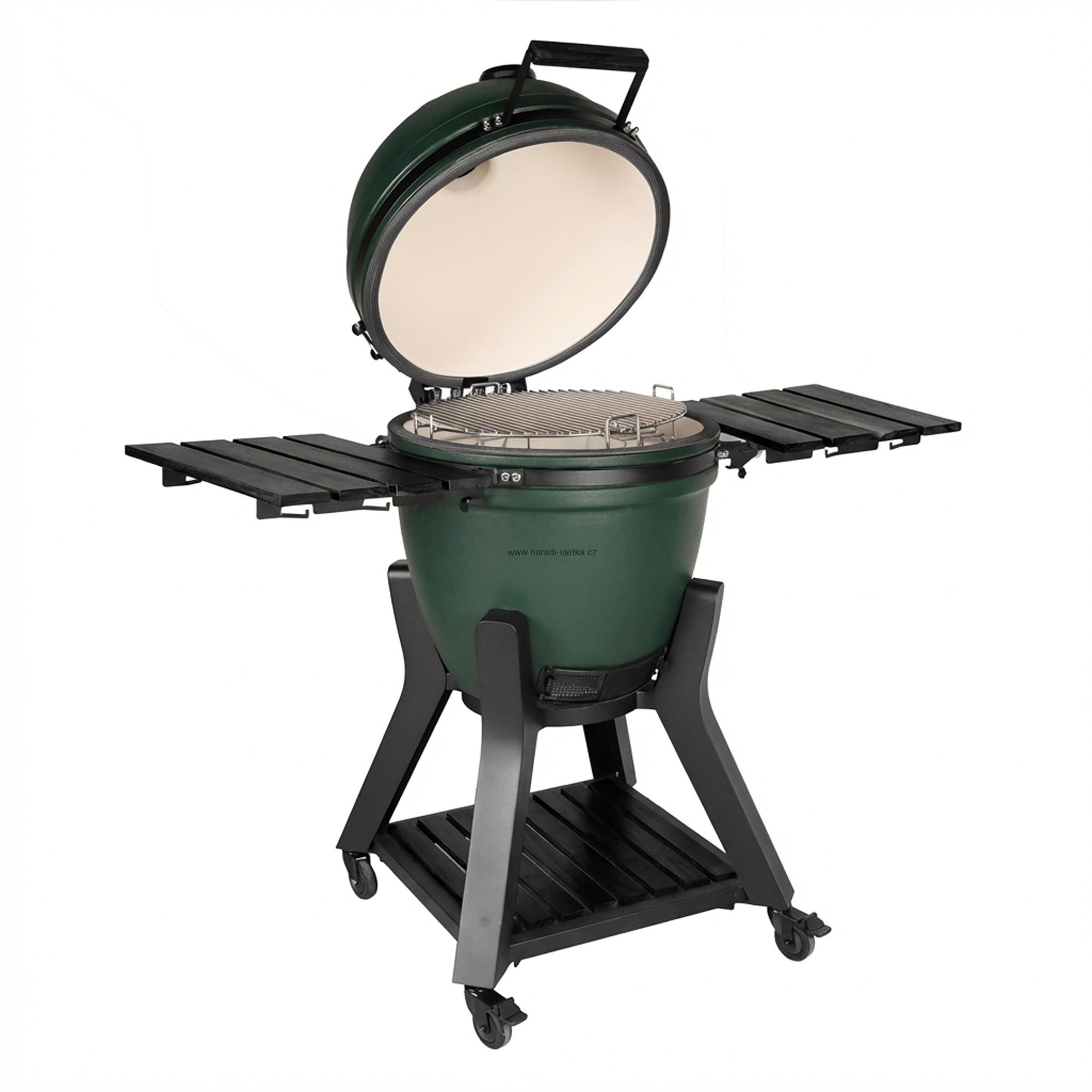Keramický gril XL Premium 23,5" (60cm) matně zelený