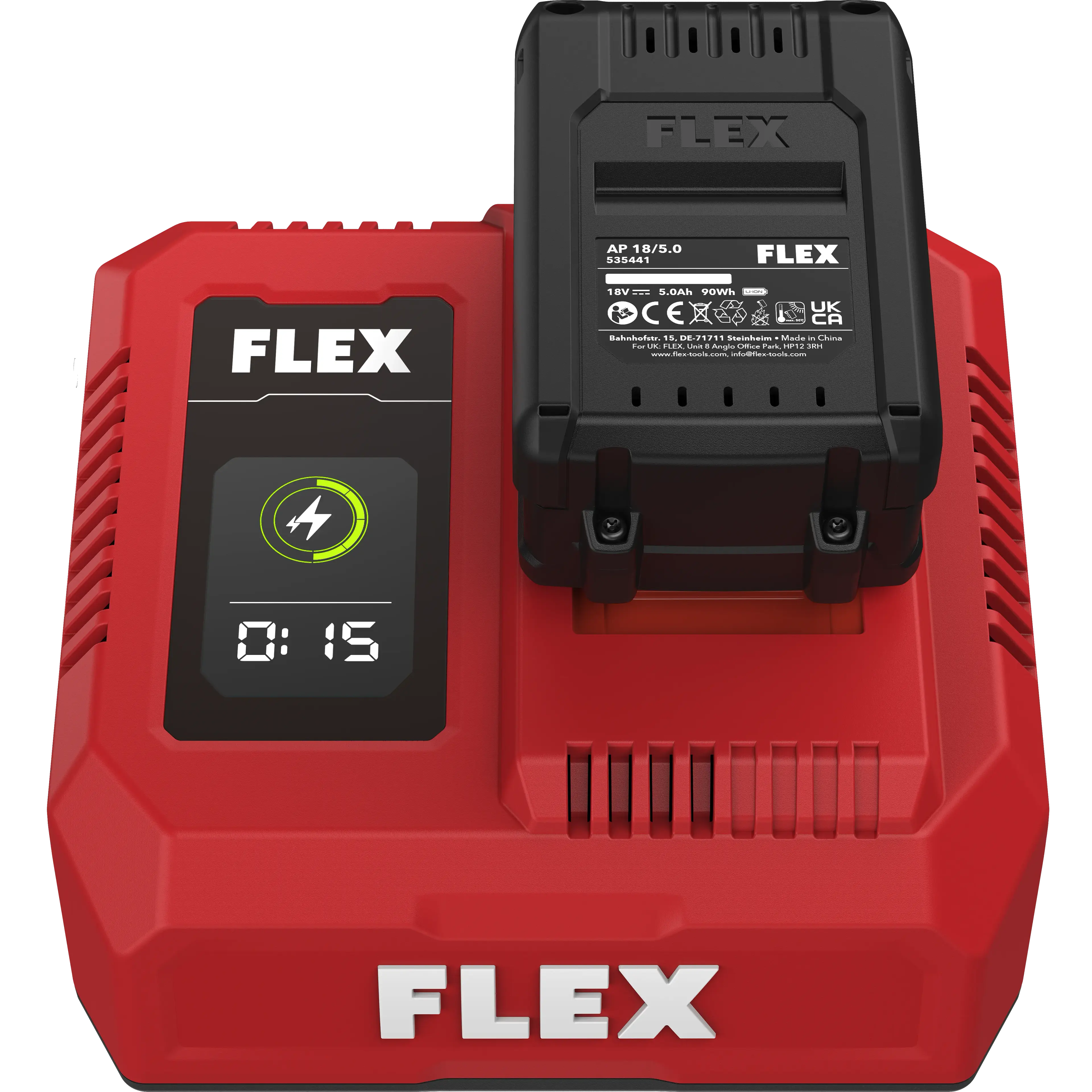 FLEX CA2 12/18 230/CEE rychlonabíječka pro akumulátory 12 V a 18 V