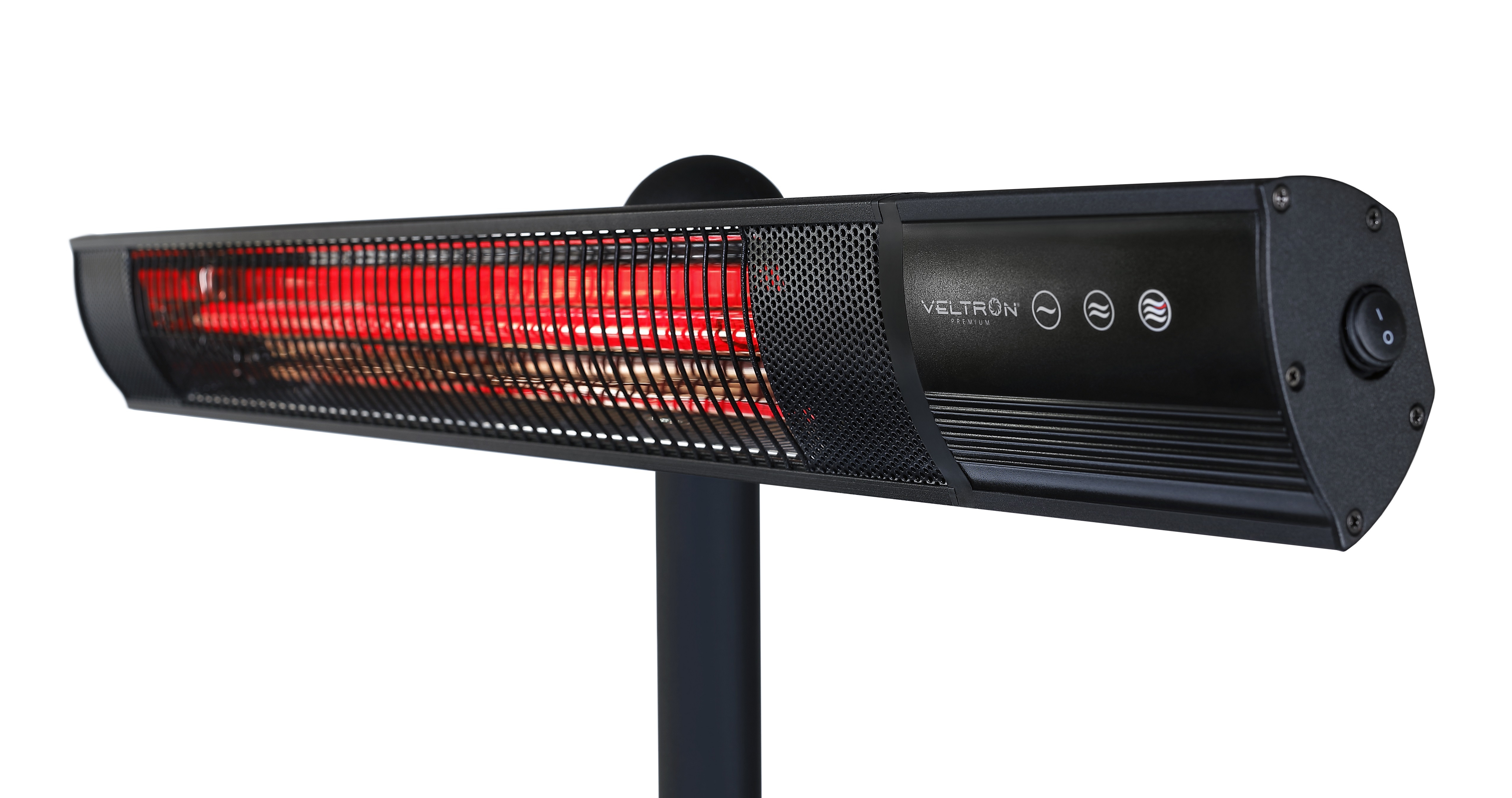 Veltron premium stojanové infračervené topidlo 2,5 kW s dálkovým ovládáním