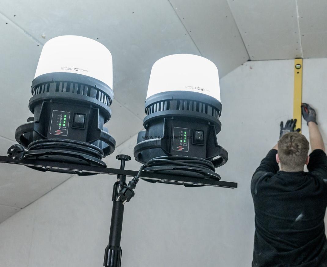 Brennenstuhl hybridní reflektor LED 360° 12050 MH, 12000lm, IP54