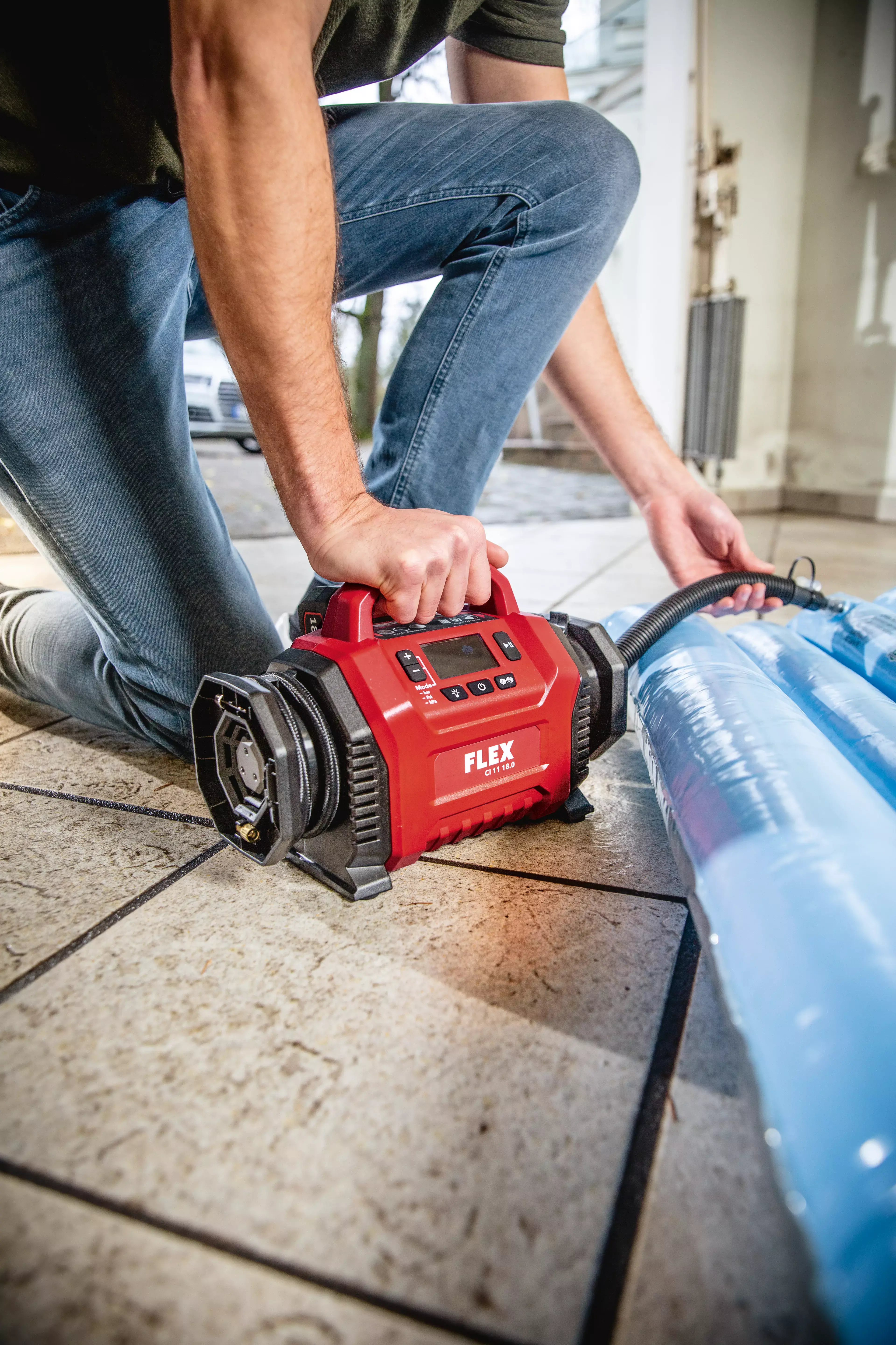 FLEX CI 11 18.0 Aku kompresor