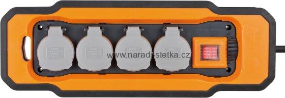 Brennenstuhl ProfessionalLINE prodlužovací kabel 8m 4x zásuvka IP54