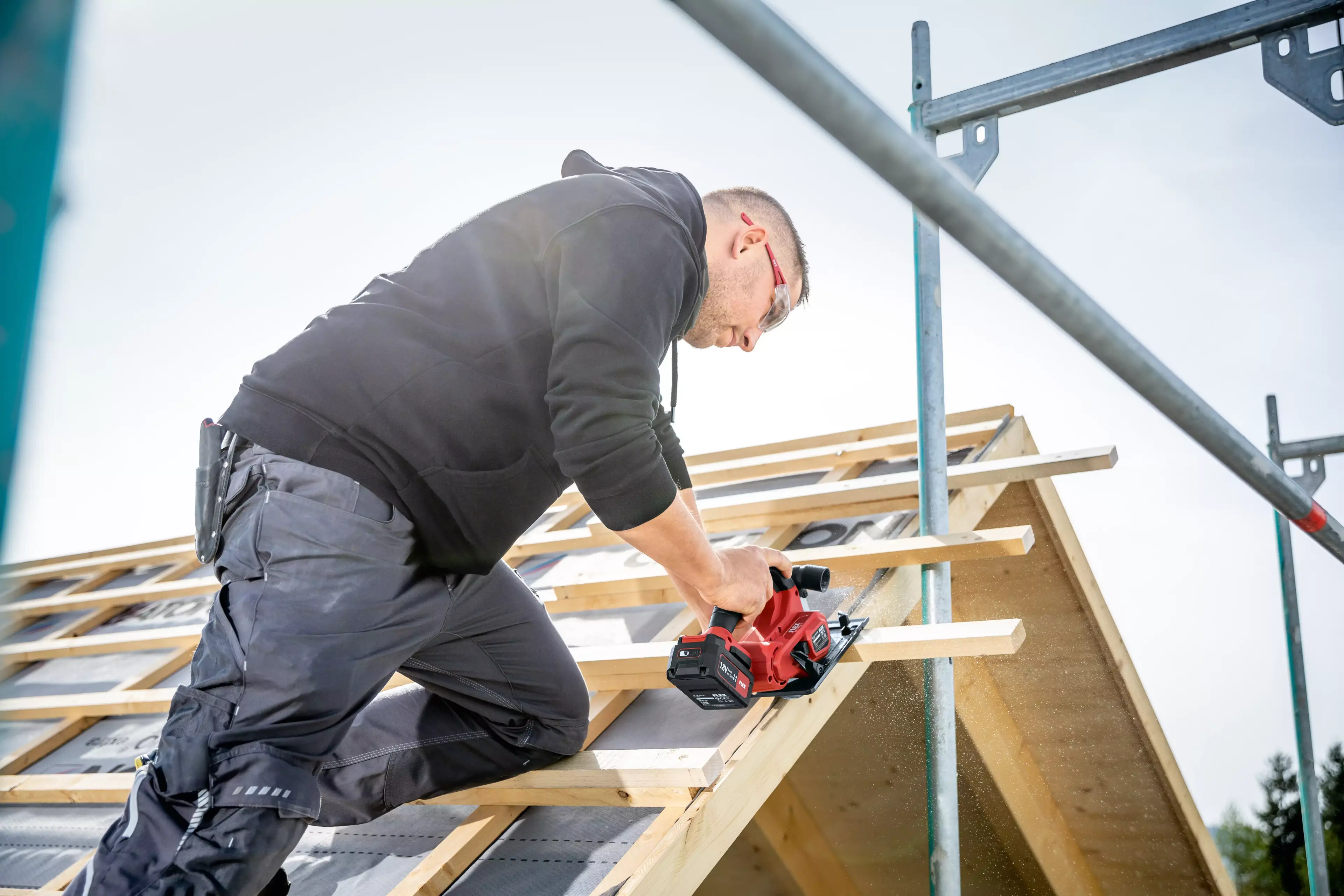 FLEX CS 45 18.0-EC C, Kompaktní akumulátorová okružní pila 18,0 V