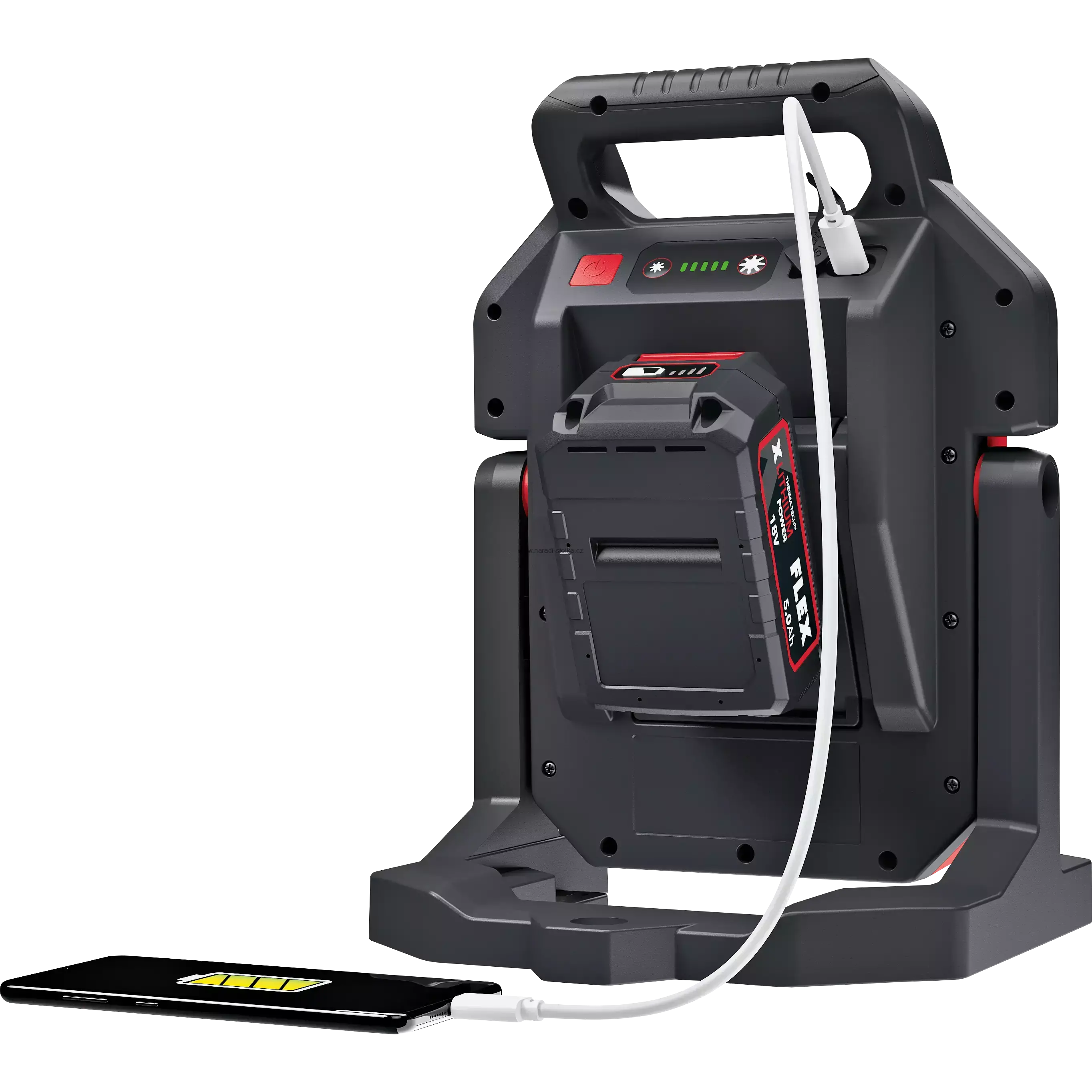 FLEX CL 10000 12/18.0 LED aku stavební svítilna 12/18,0 V, 10 000 lumenů