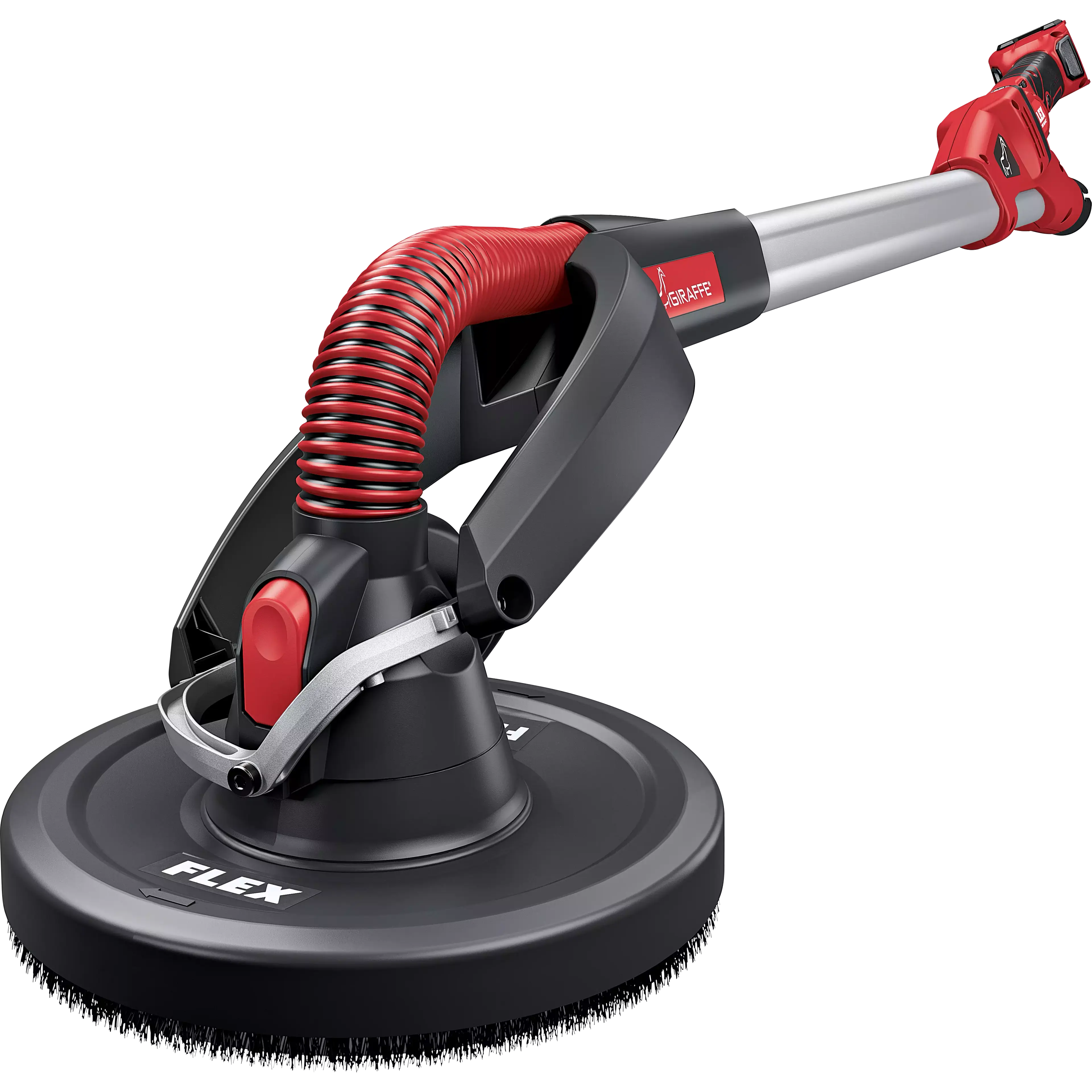 FLEX GE MH 18.0-EC/5.0 Set+MH-R, Aku-bruska na stěny a stropy Giraffe® se systémem výměnných brusných hlav 18,0 V