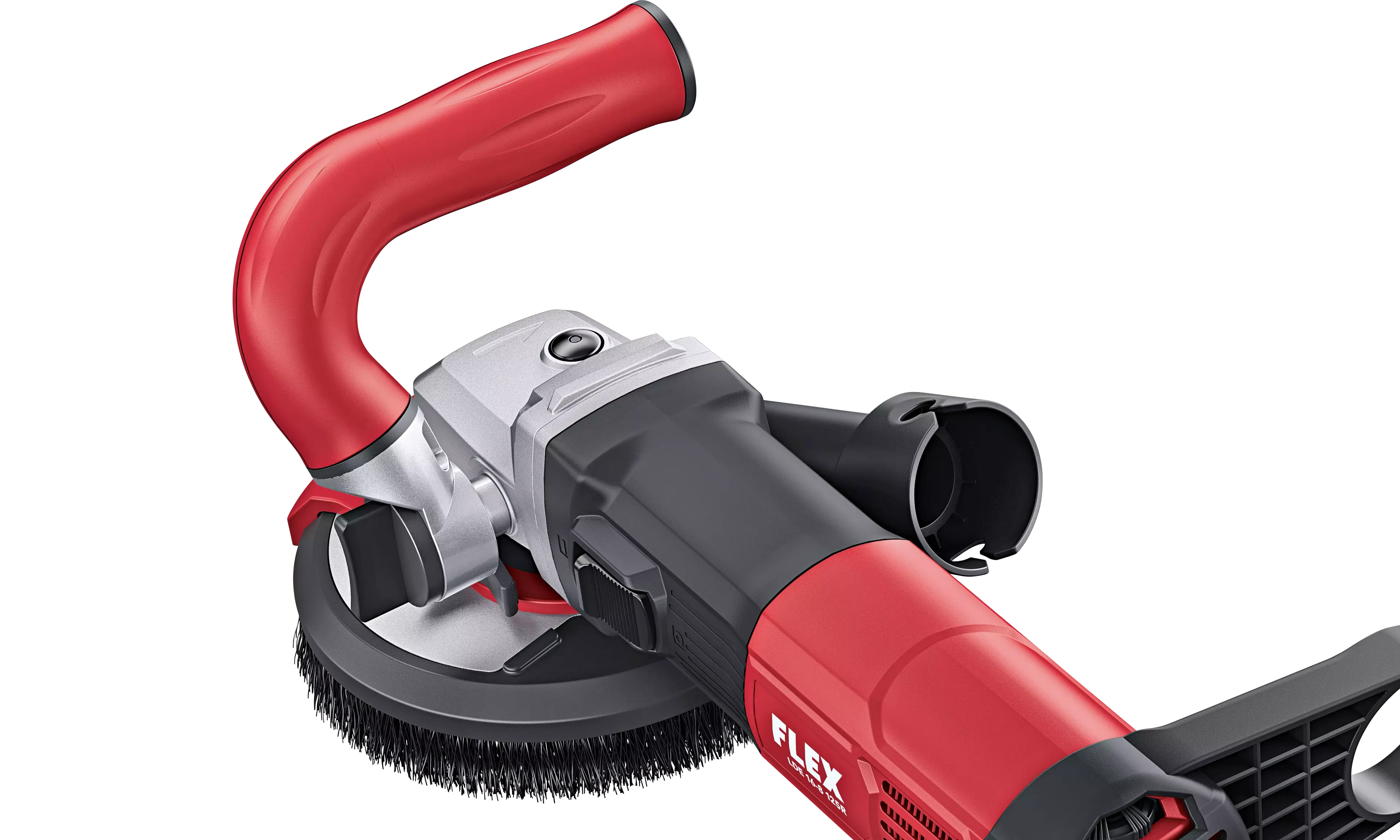 FLEX LD 16-8 125 R, Kit TH-Jet, Kompaktní sanační bruska pro bezprašné práce až do rohů, 125 mm