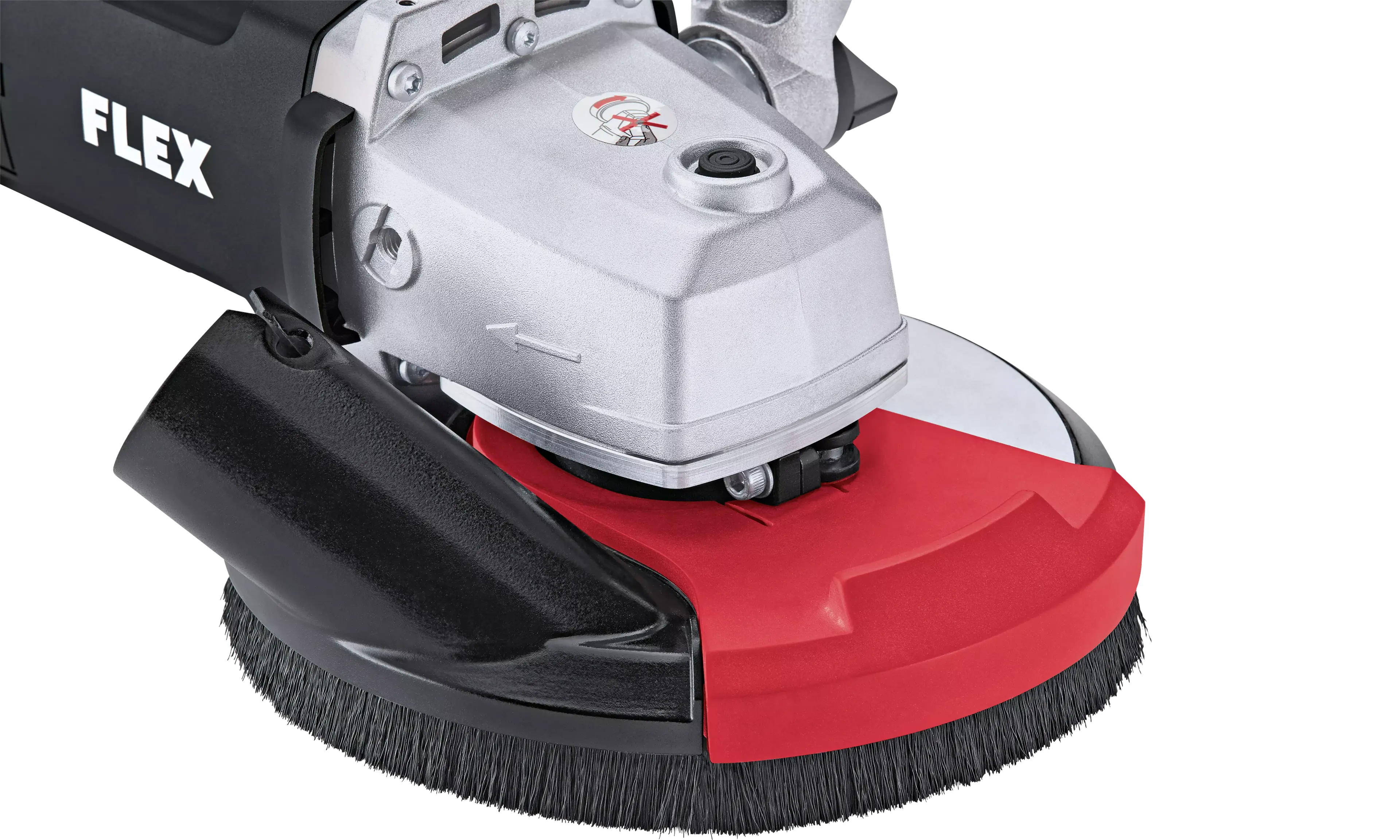 FLEX LD 18-7 150 R, Kit TH-Jet, Silná sanační bruska s výkonem 1750 W pro broušení až do rohů, 150 mm