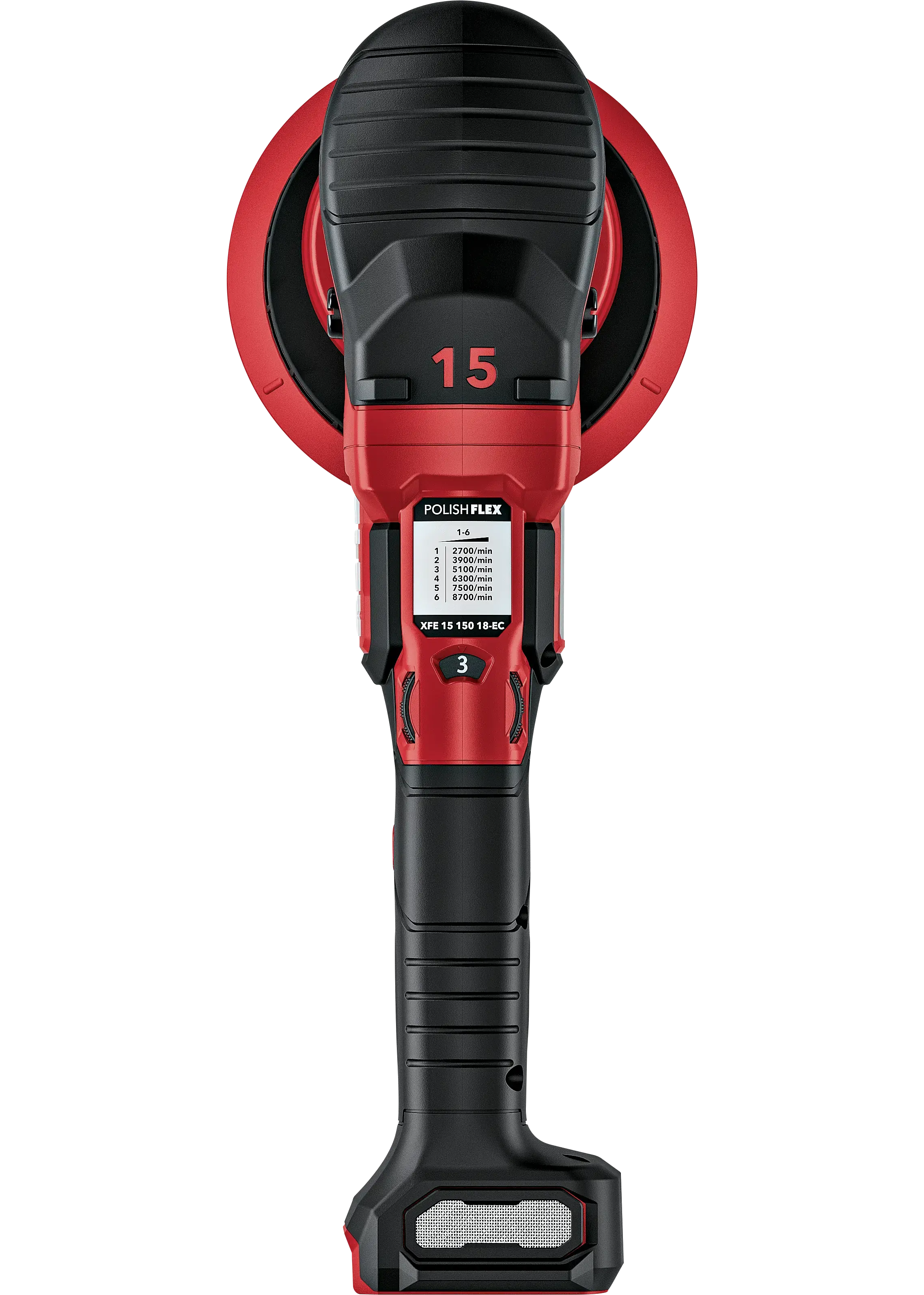 FLEX XFE 2 15 150 18-EC C, Akumulátorová excentrická leštička s volným pohybem 18 V