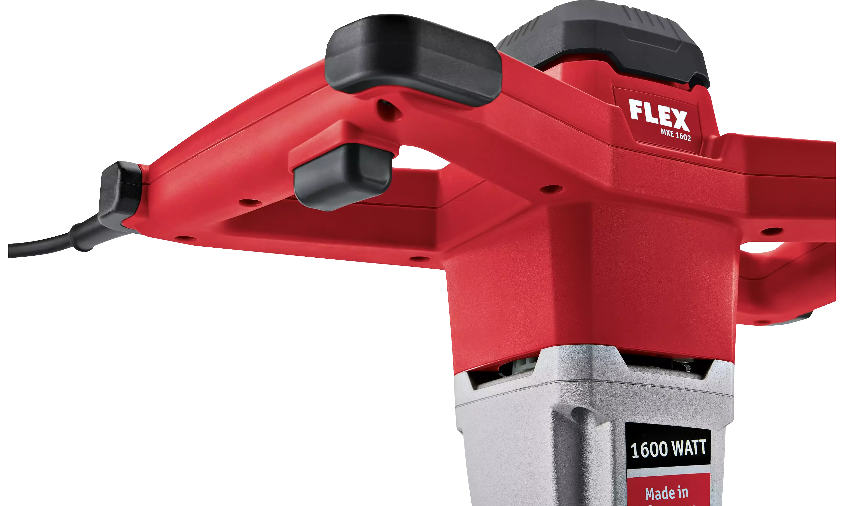 FLEX MXE 1602 + WR2 160, 1600 Wattů 2-rychlostní míchadlo s 3-stupňovým regulátorem otáček