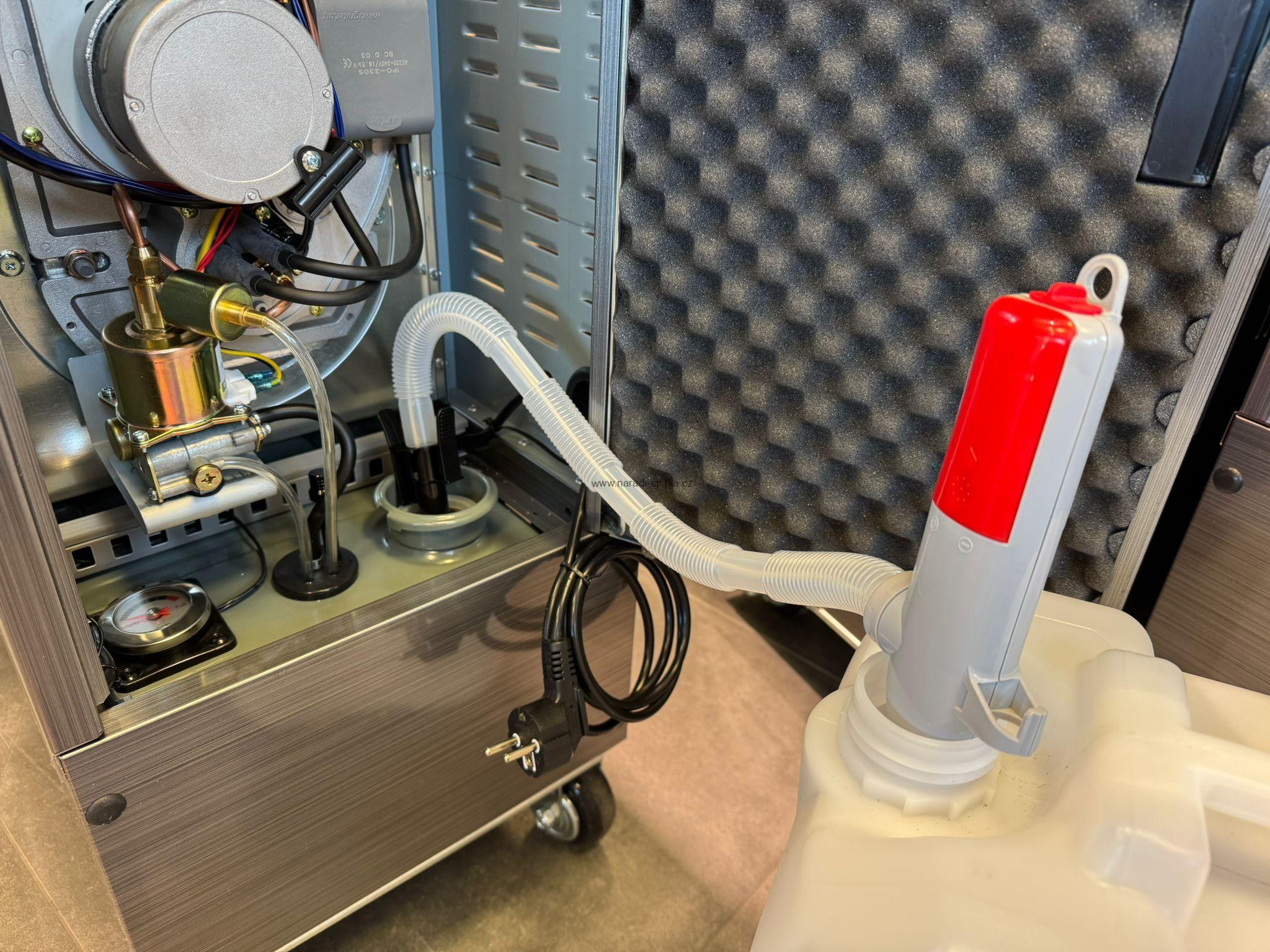 Palivové čerpadlo na baterie