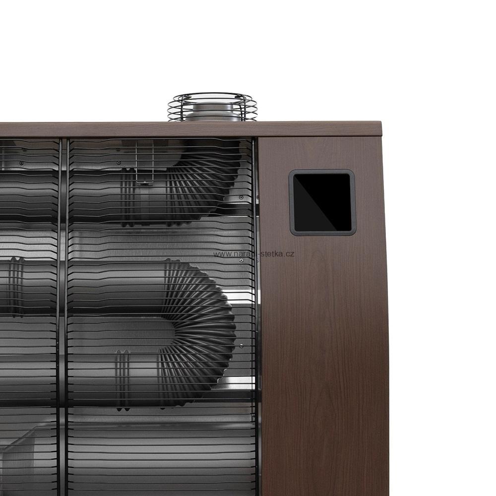 Infračervené naftové topidlo Veltron / Hipers DHOE-150 17,4kW s WIFI Hnědé