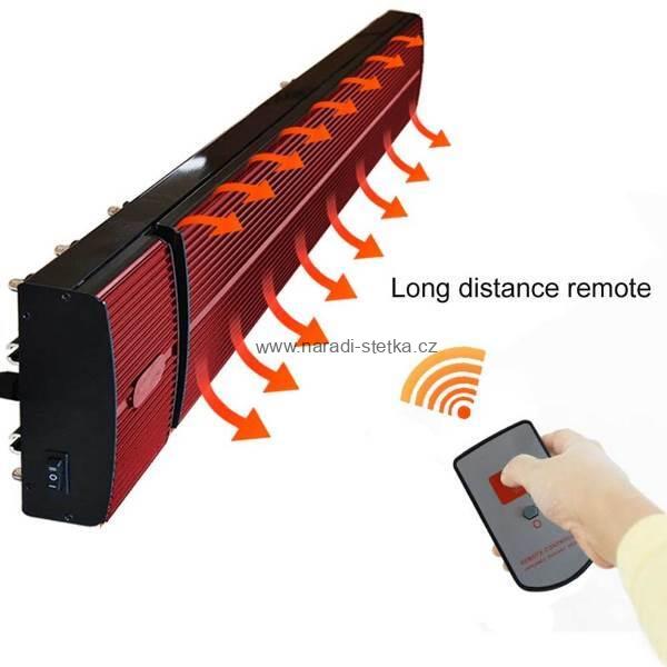 Elektrický Infračervený topný panel s WIFI 2,4kW
