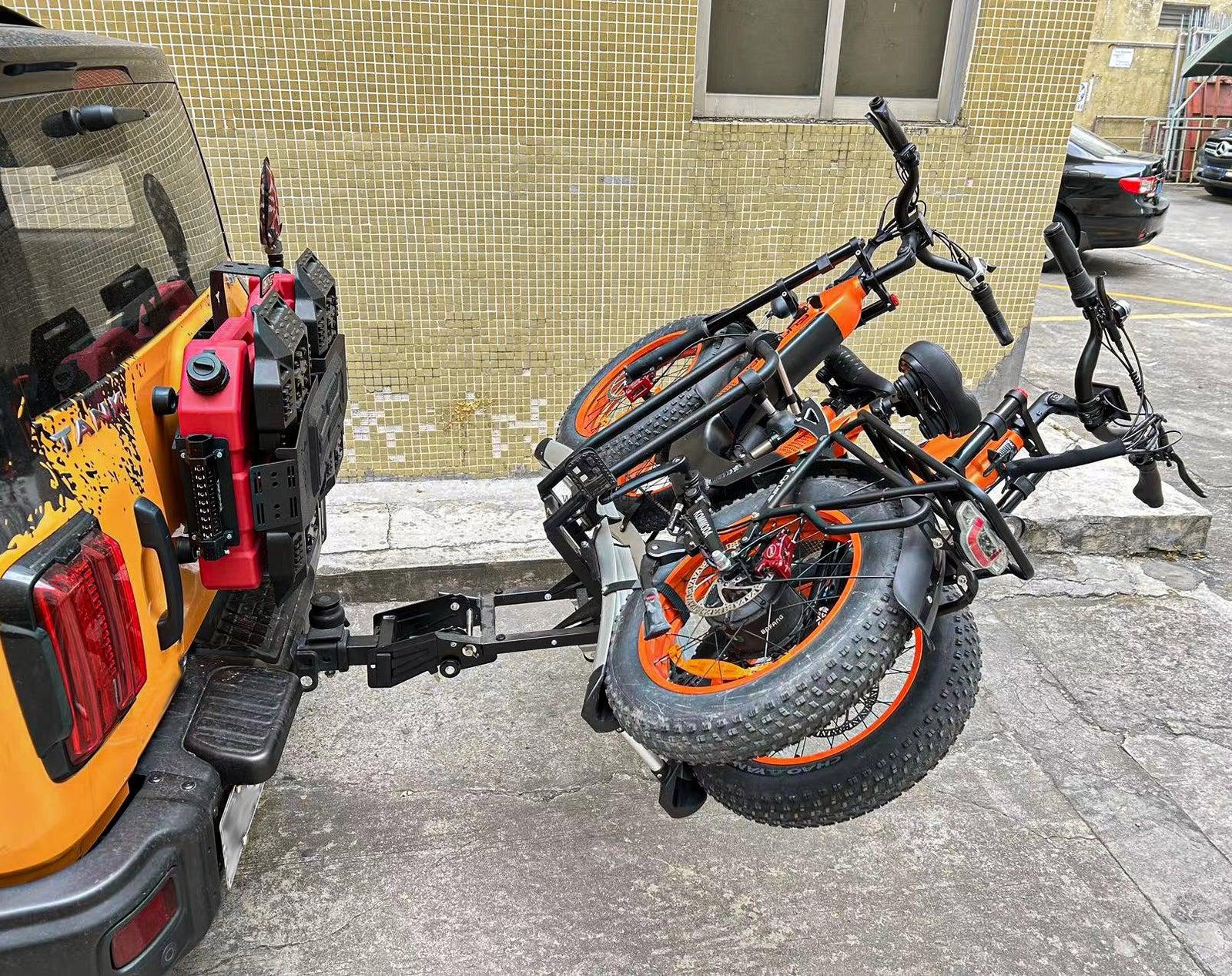 Cyrusher Nosič pro elektrokola Fatbike na auto černý – EU verze