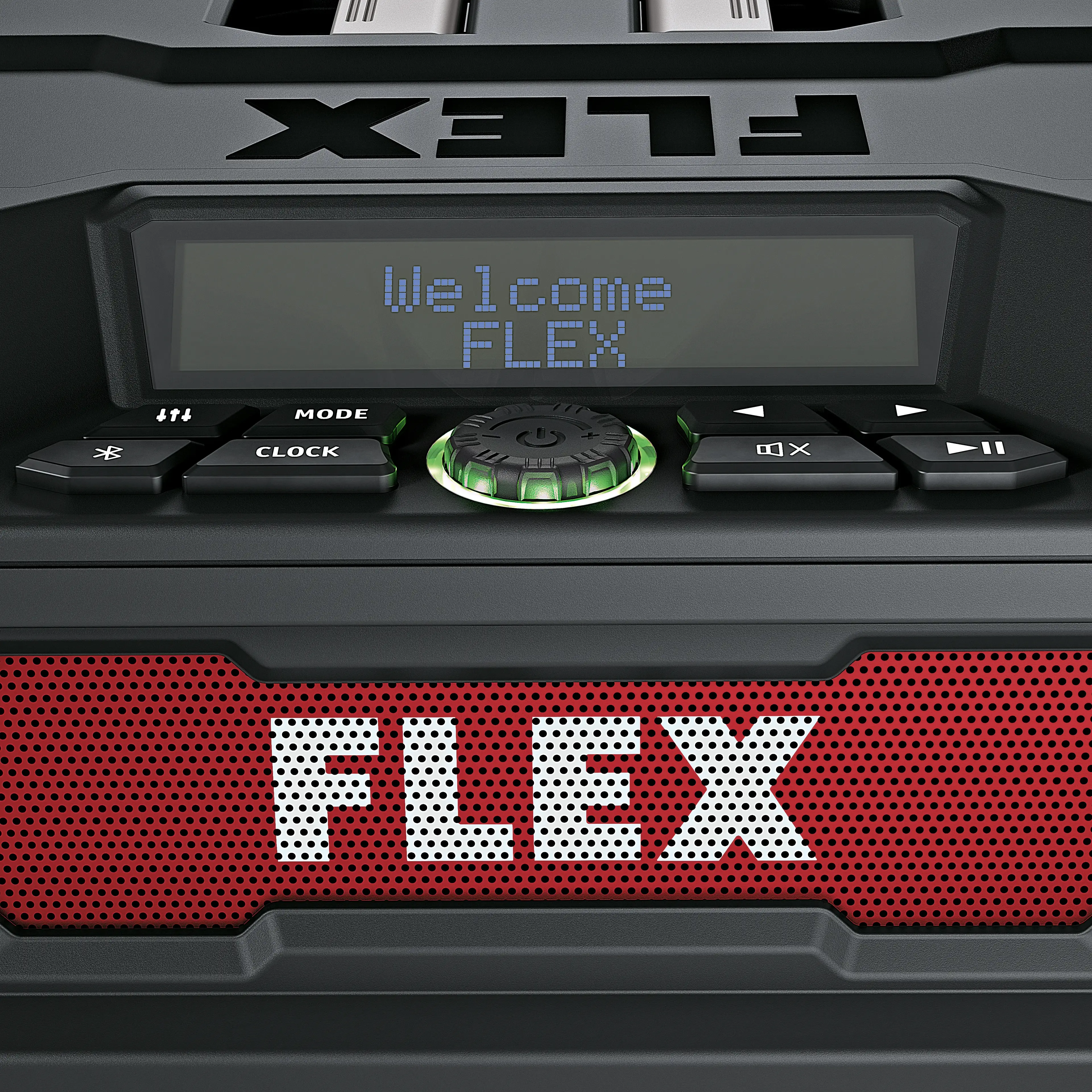FLEX RD SP 12/18/230 Digitální aku stavební rádio 12 / 18 V, STACK PACK
