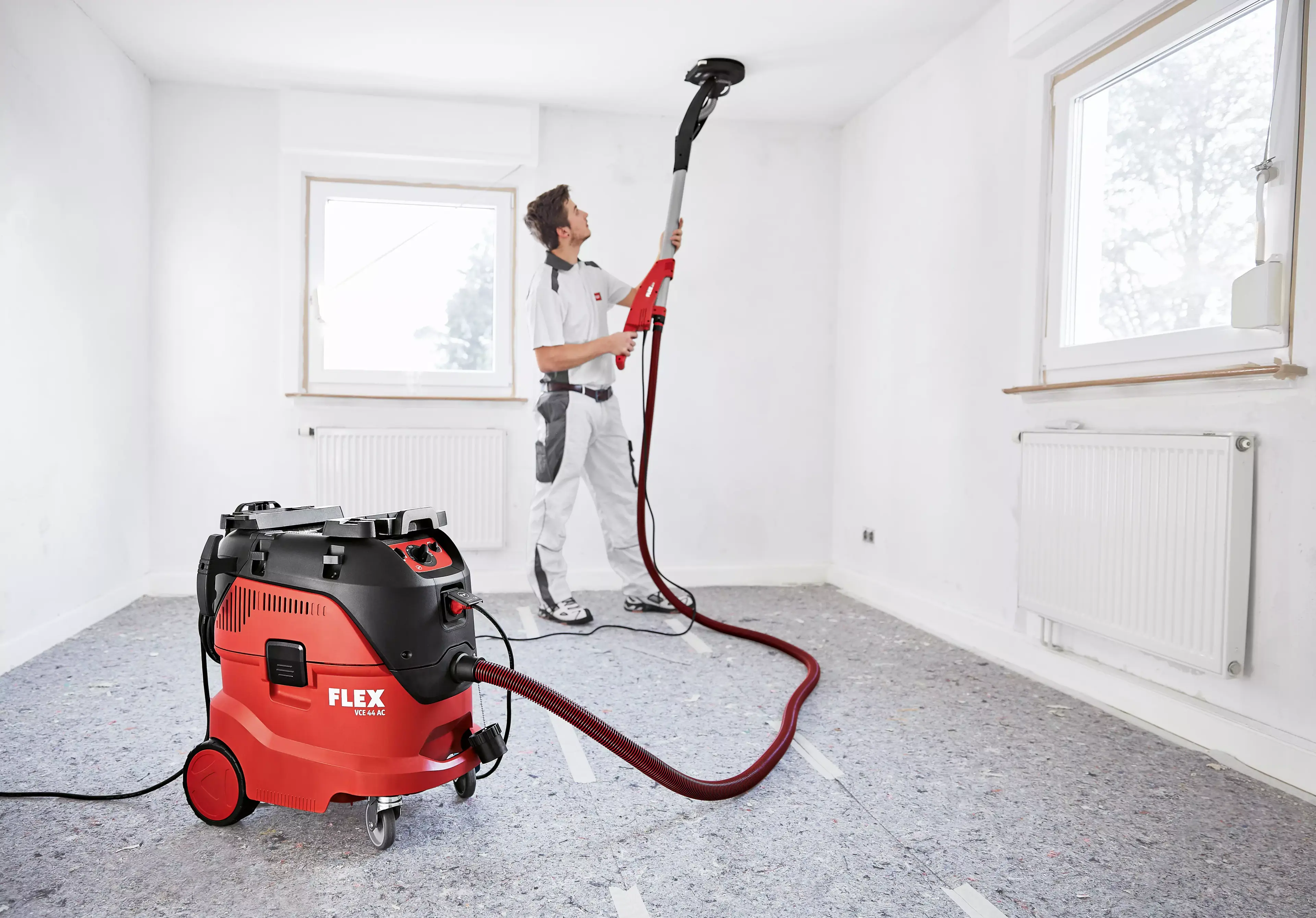 FLEX VCE 44 M AC-Set, Bezpečnostní vysavač s automatickým čištěním filtru, 42 l, třída M + filtrační sáčky