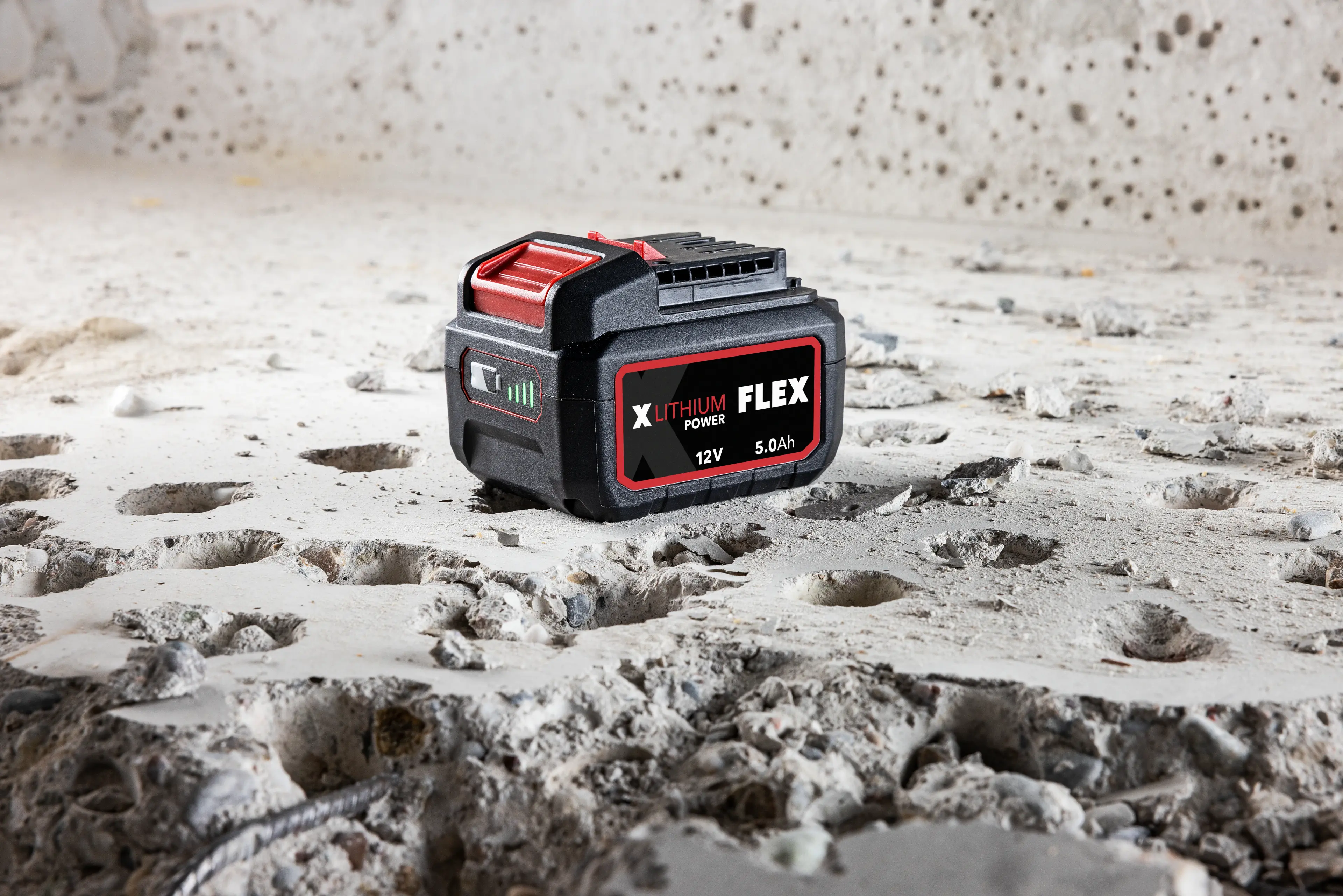 FLEX LBE 76 12-EC Set, Aku úhlová minibruska 12 V, LBE 76 12-EC Set