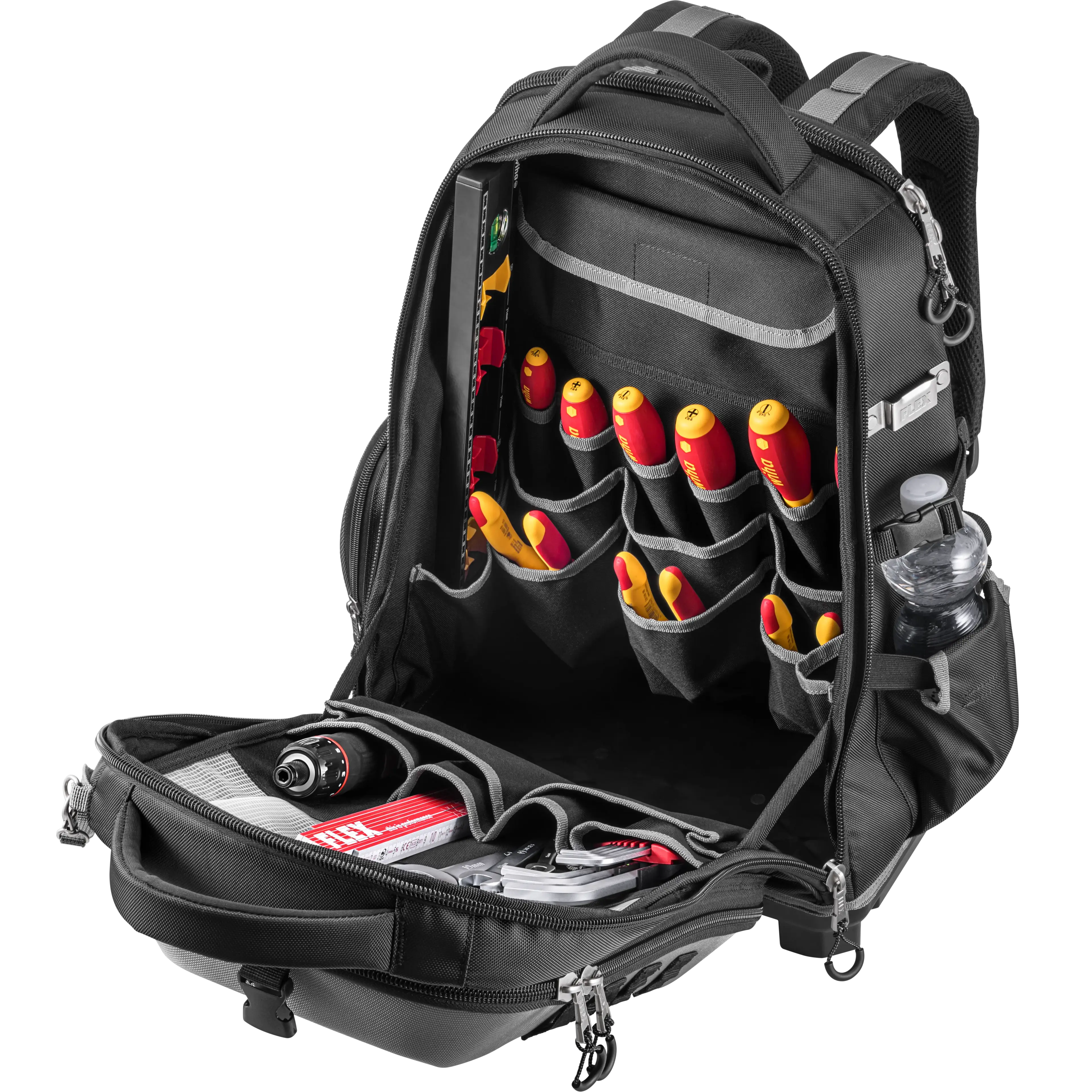 FLEX TK-L SP BP – batoh na nářadí STACK PACK se 70 kapsami